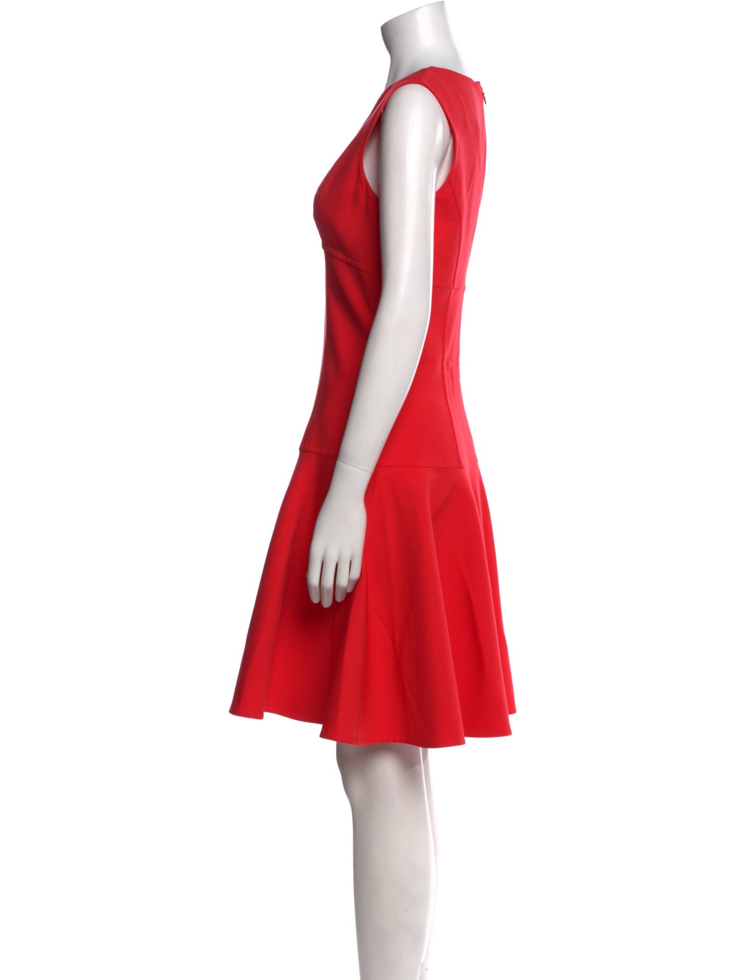 Carolina Herrera Virgin Wool Knee-Length Dress