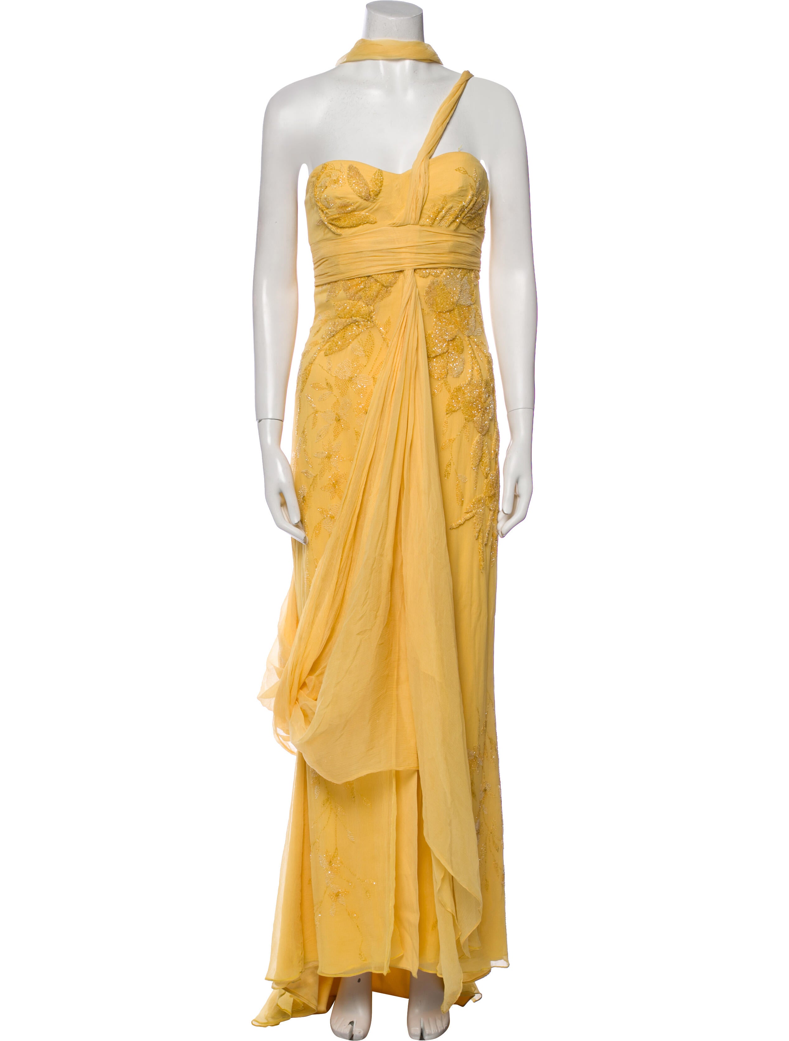 Carolina Herrera Silk Long Dress