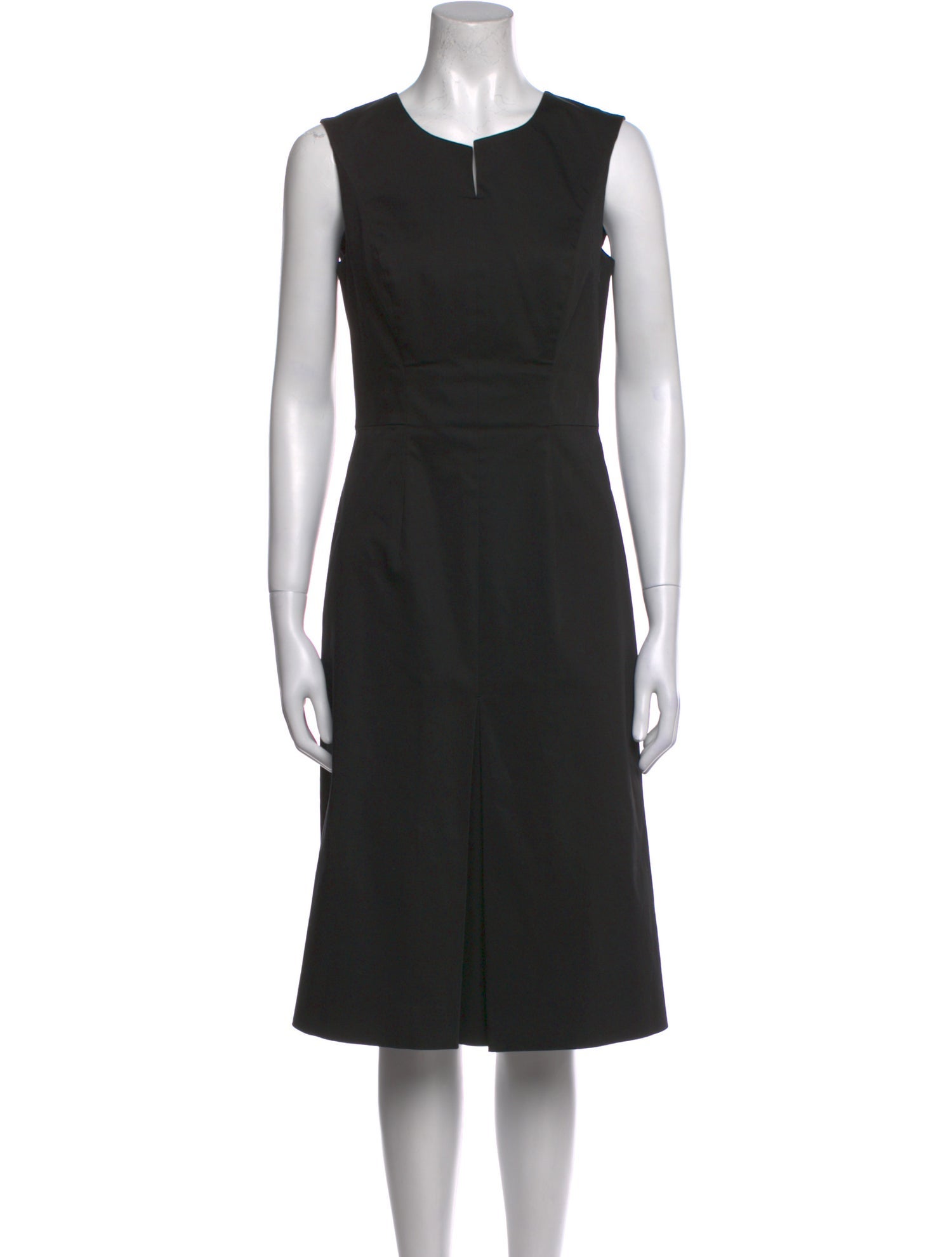 Carolina Herrera Crew Neck Midi Length Dress