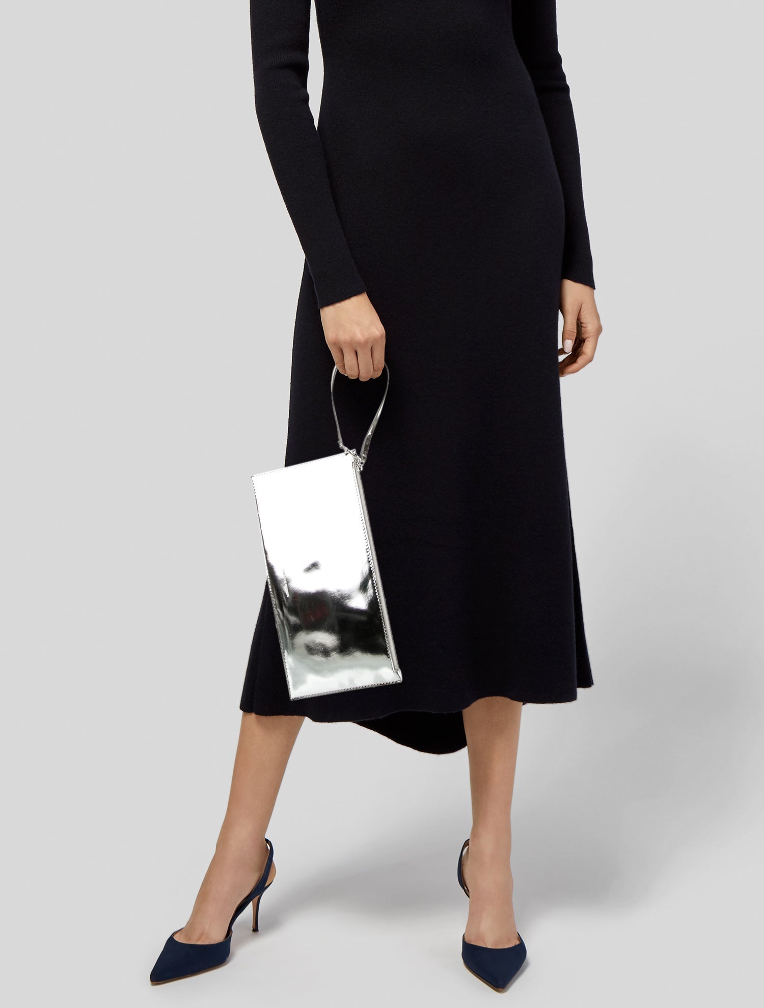 Carolina Herrera Patent Leather Clutch