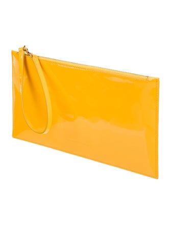 Carolina Herrera Patent Leather Clutch