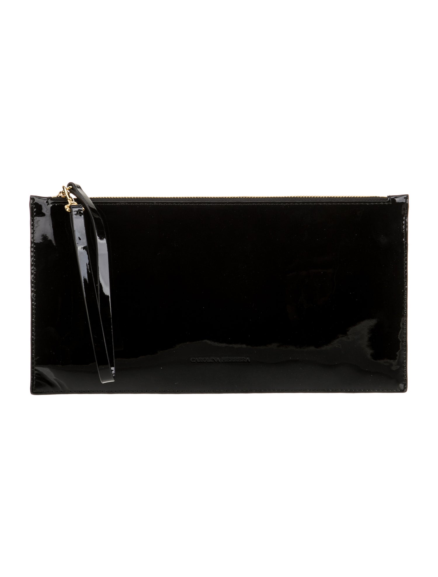 Carolina Herrera Patent Leather Clutch