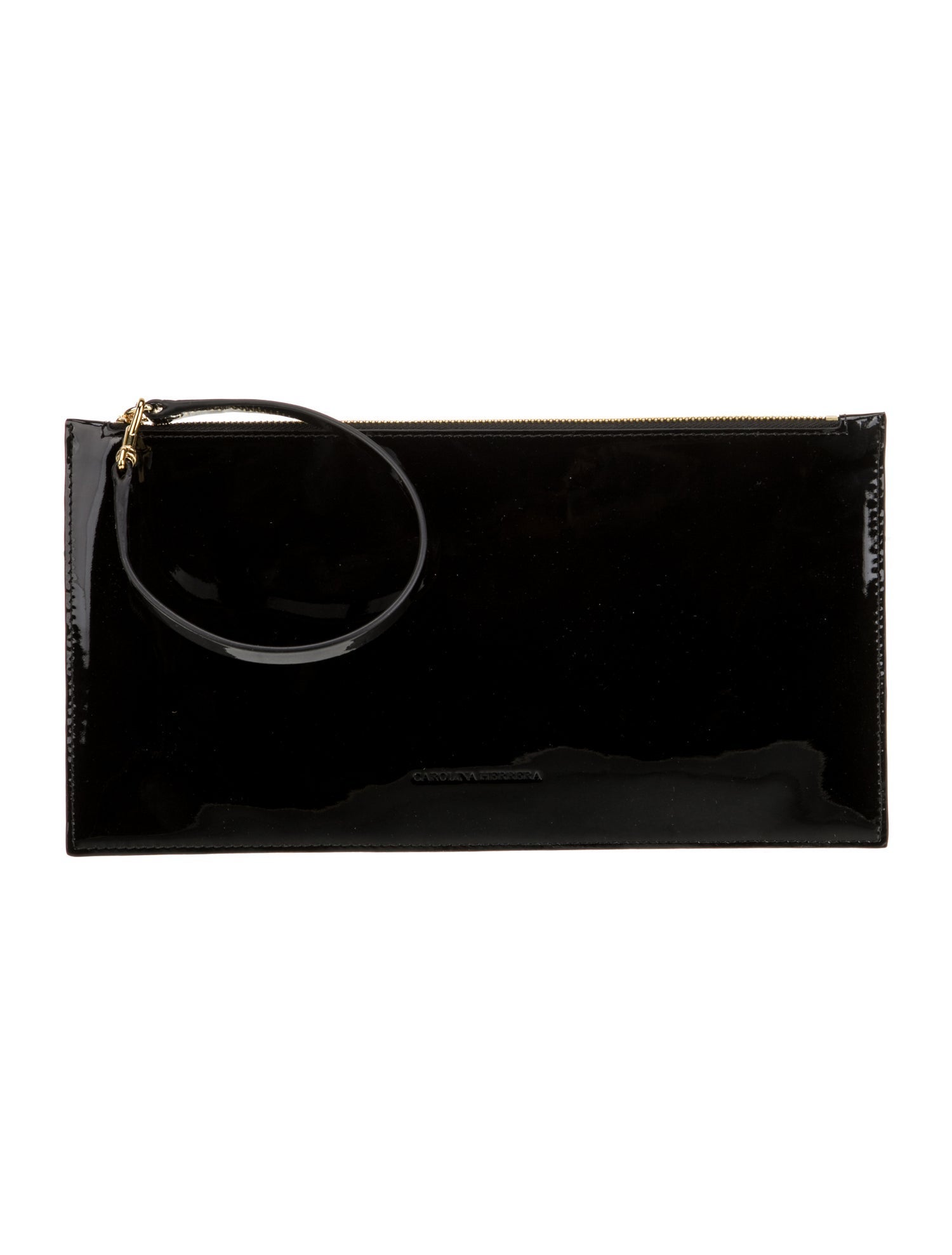 Carolina Herrera Patent Leather Clutch