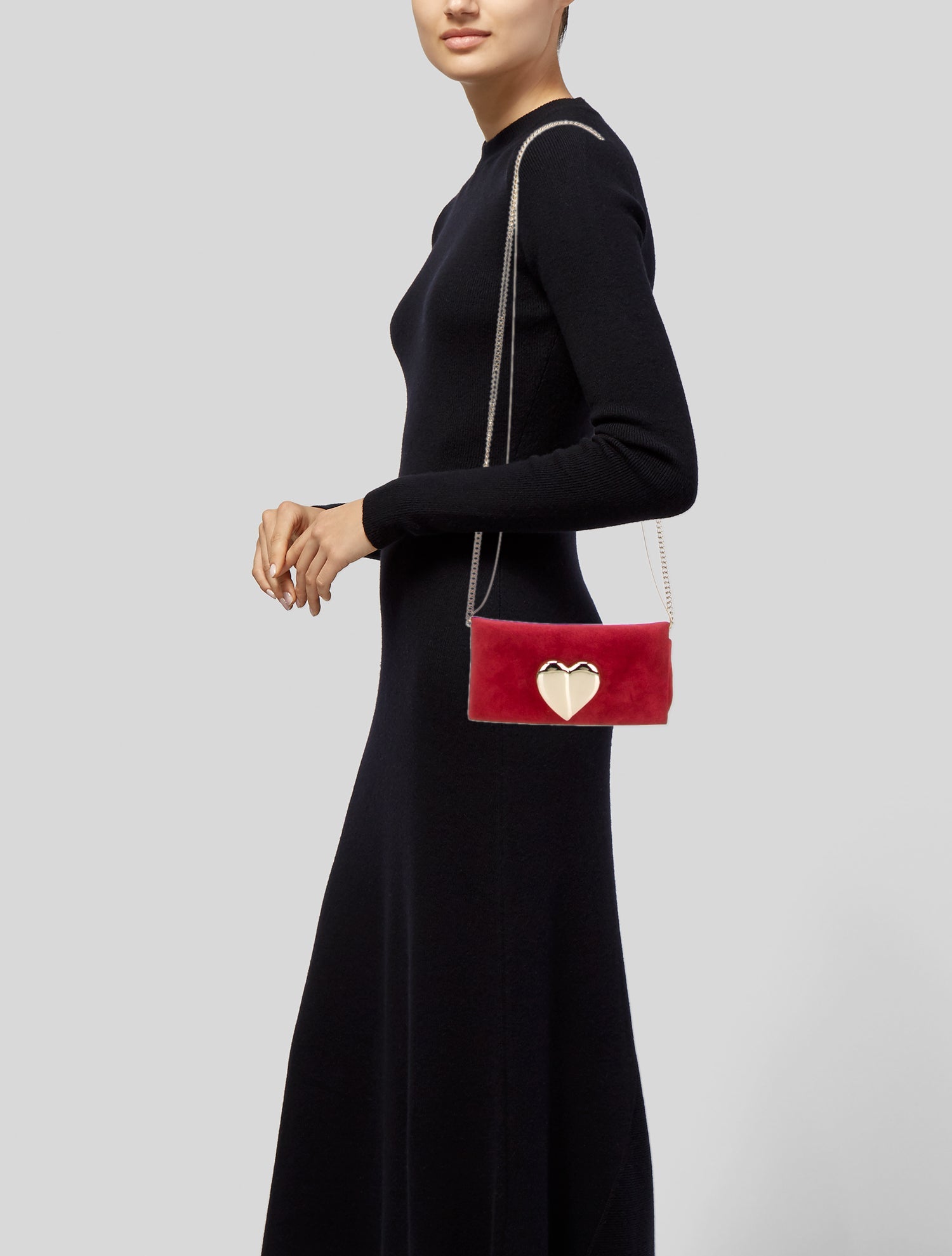 Carolina Herrera Suede Backpack