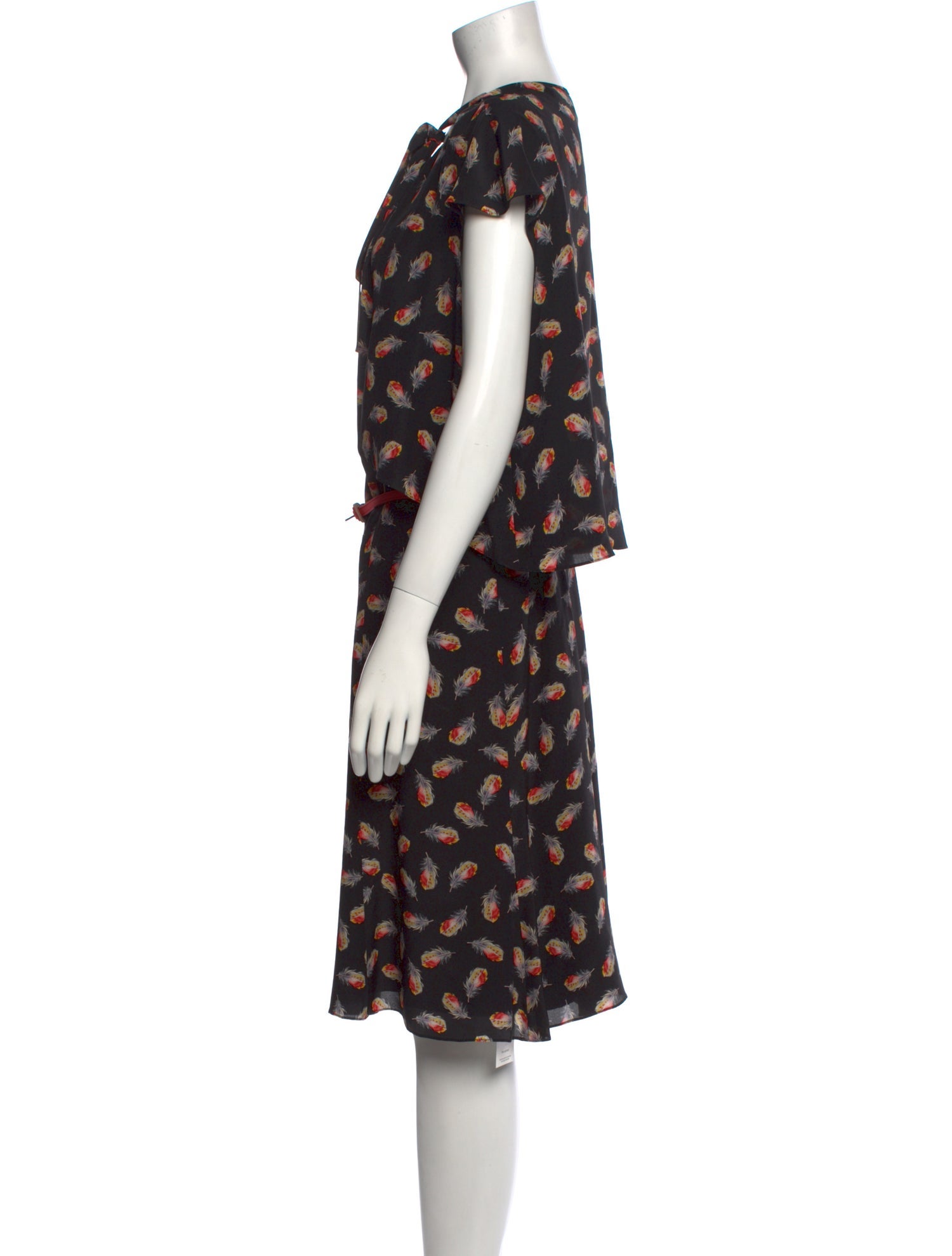 Carolina Herrera Silk Knee-Length Dress w/ Tags