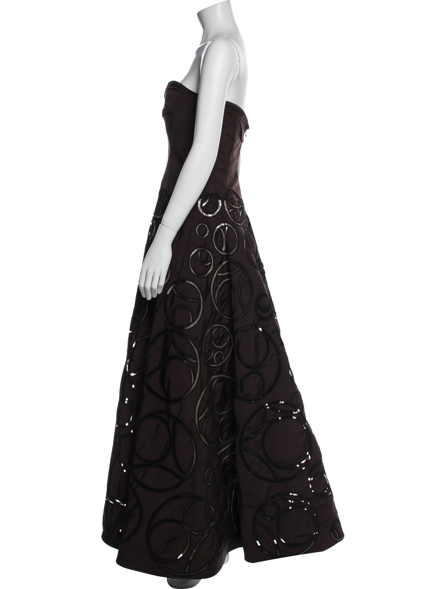 Carolina Herrera Silk Long Dress