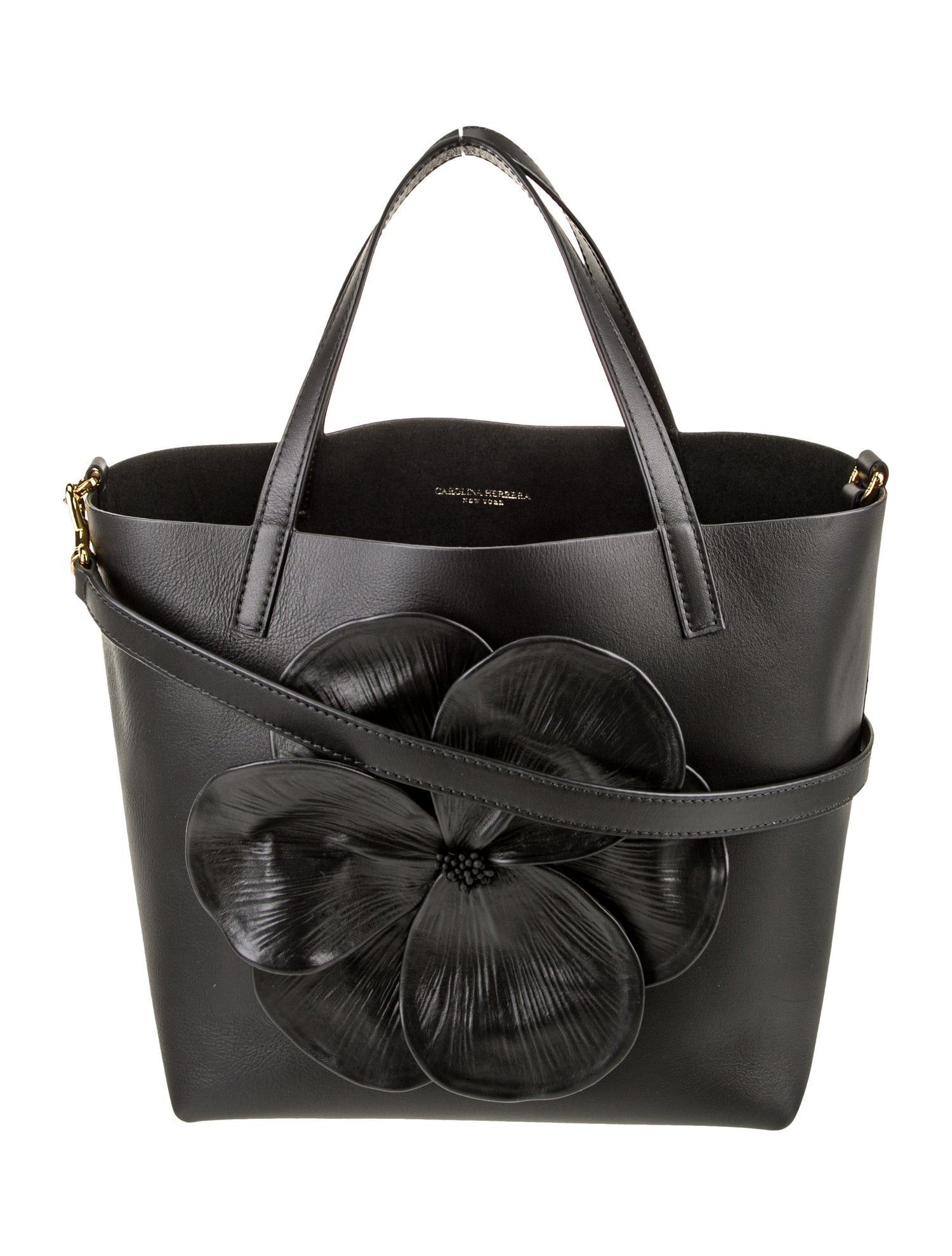 Carolina Herrera Leather Tote