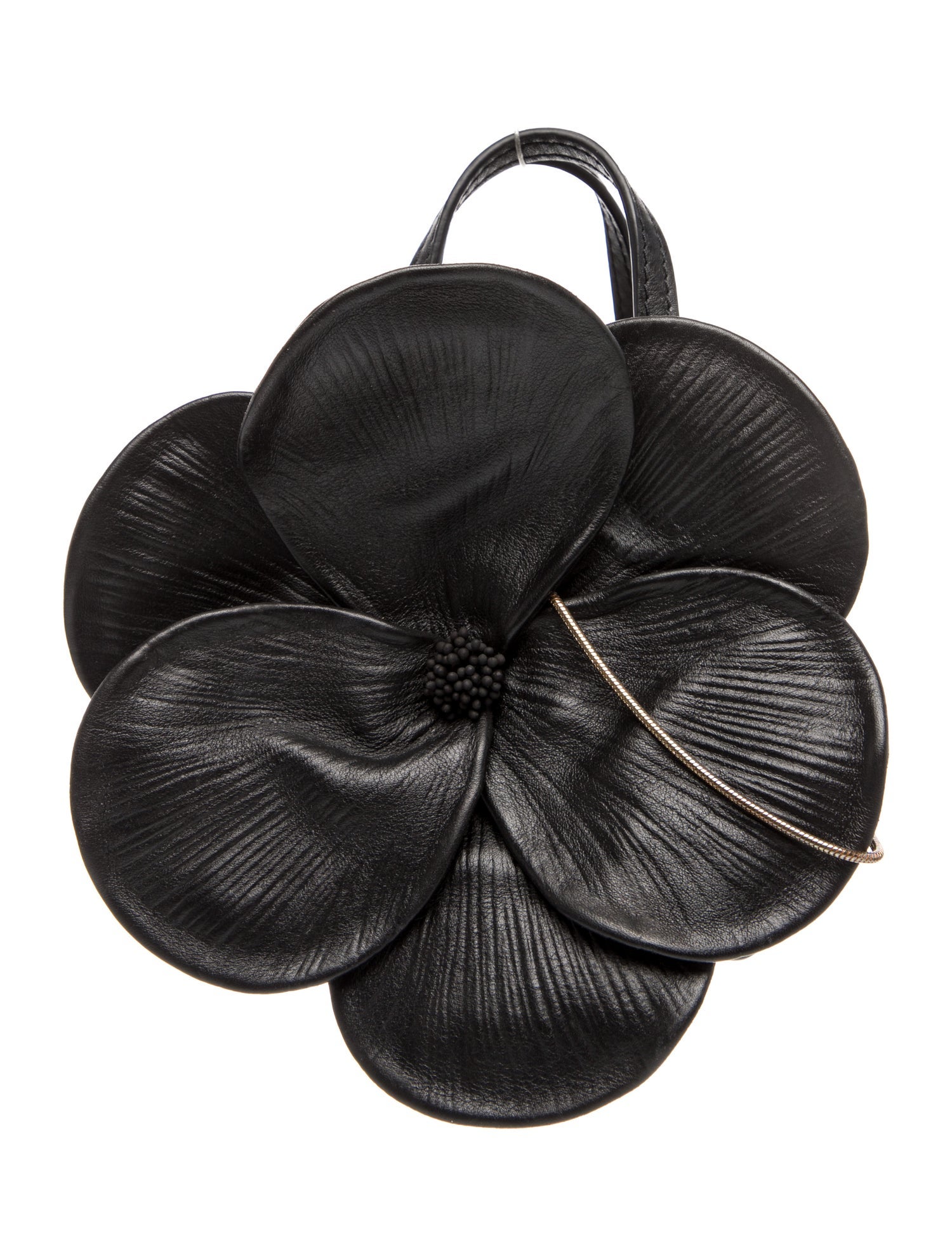 Carolina Herrera Leather Evening Bag