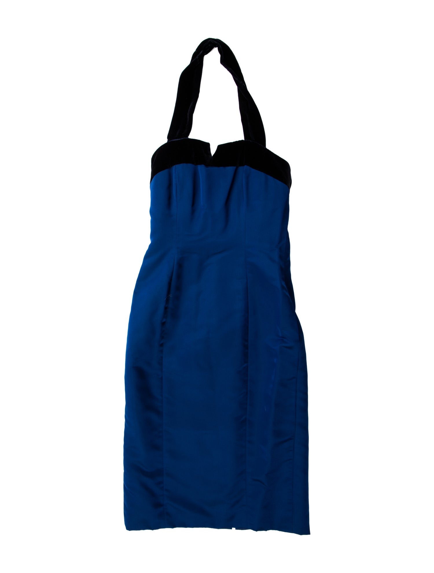 Carolina Herrera Square Neckline Midi Length Dress