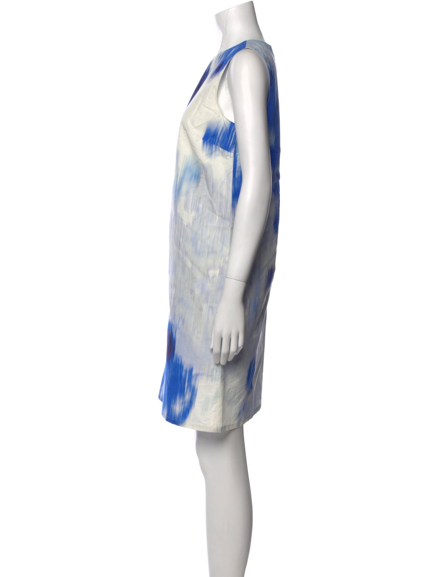 Carolina Herrera Tie-Dye Print Knee-Length Dress w/ Tags