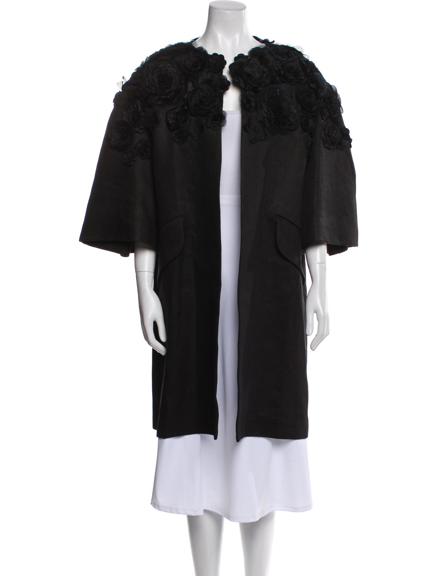 Carolina Herrera Linen Jacket