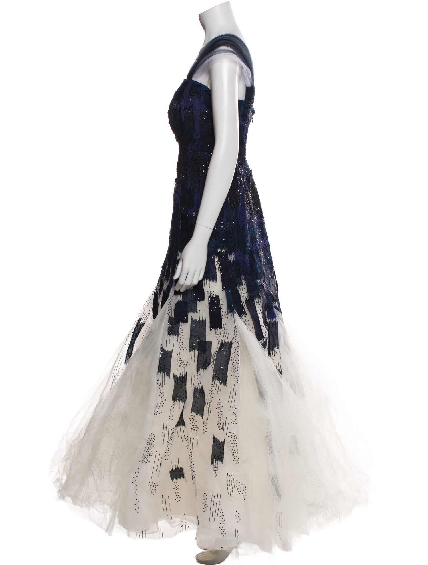 Carolina Herrera Silk Long Dress