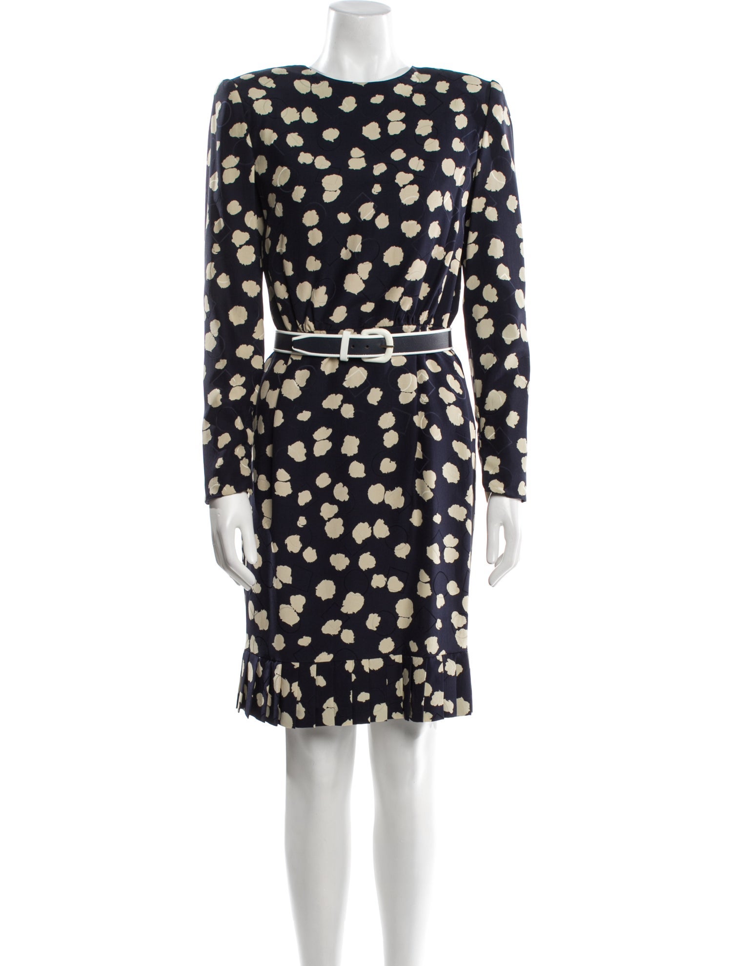 Carolina Herrera Vintage Knee-Length Dress