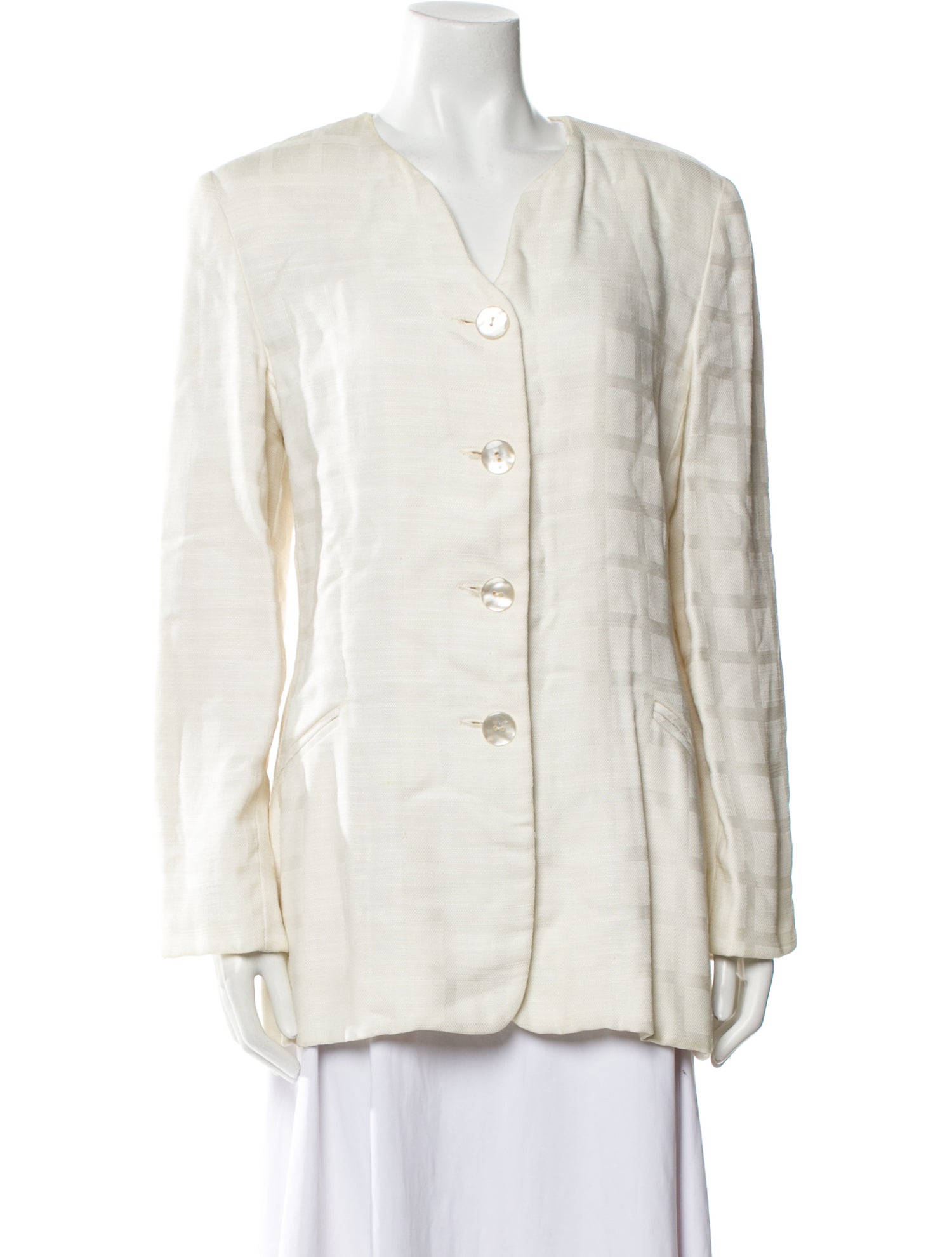 Carolina Herrera Linen Mini Dress