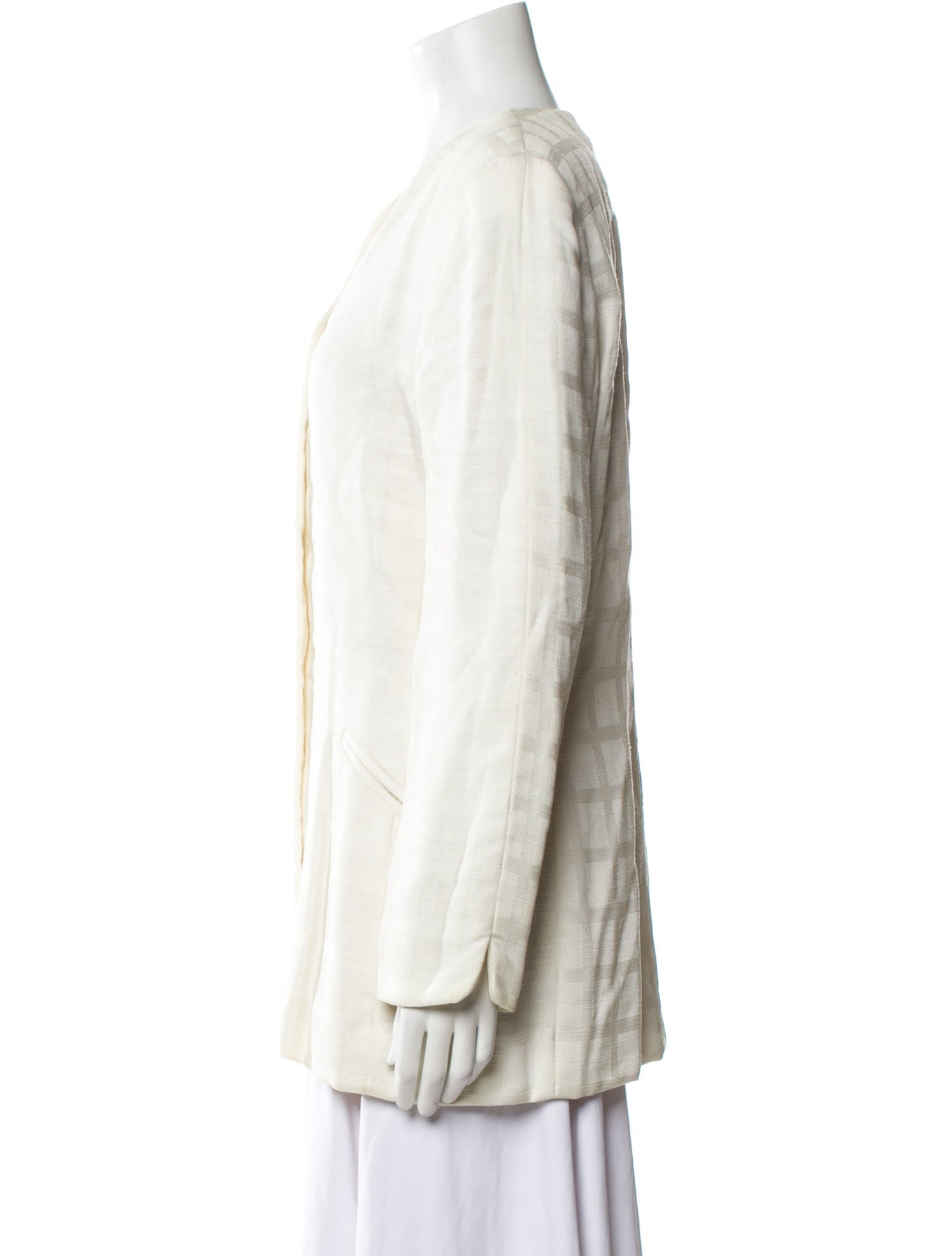 Carolina Herrera Linen Mini Dress