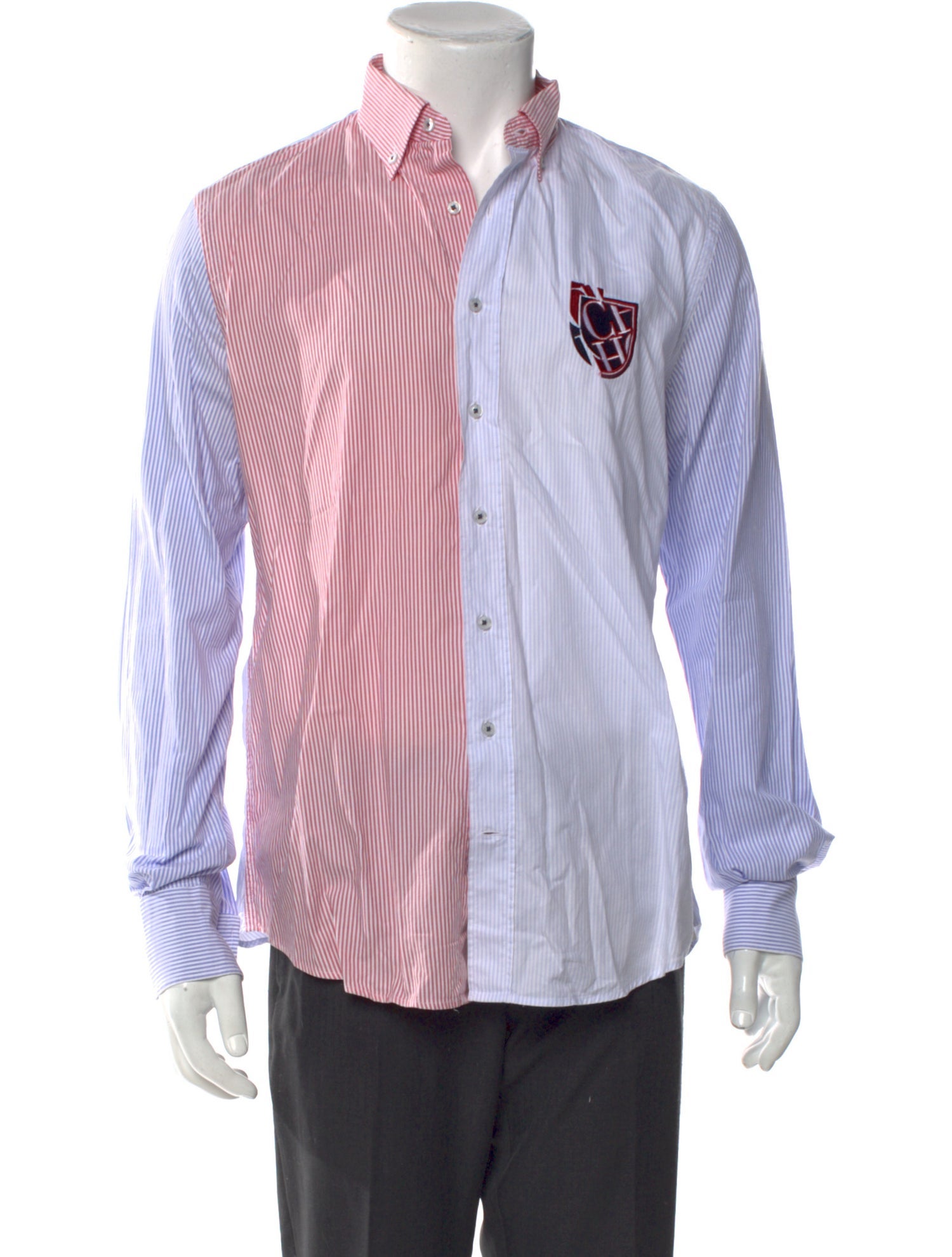 Carolina Herrera Striped Long Sleeve Shirt