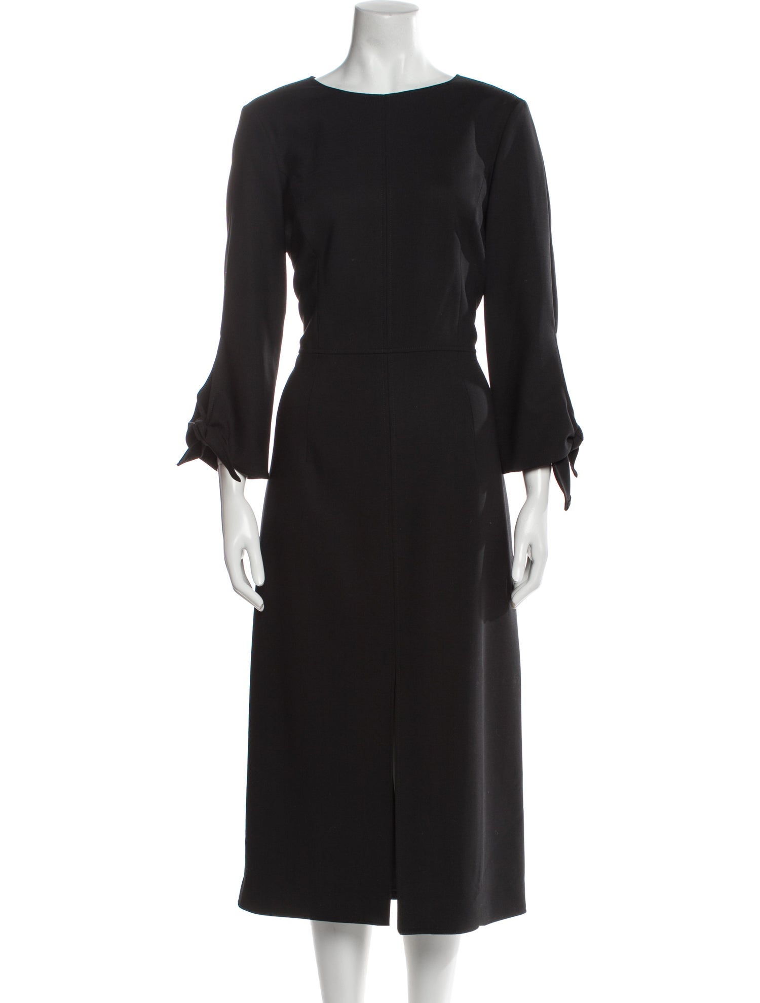 Carolina Herrera Virgin Wool Long Dress
