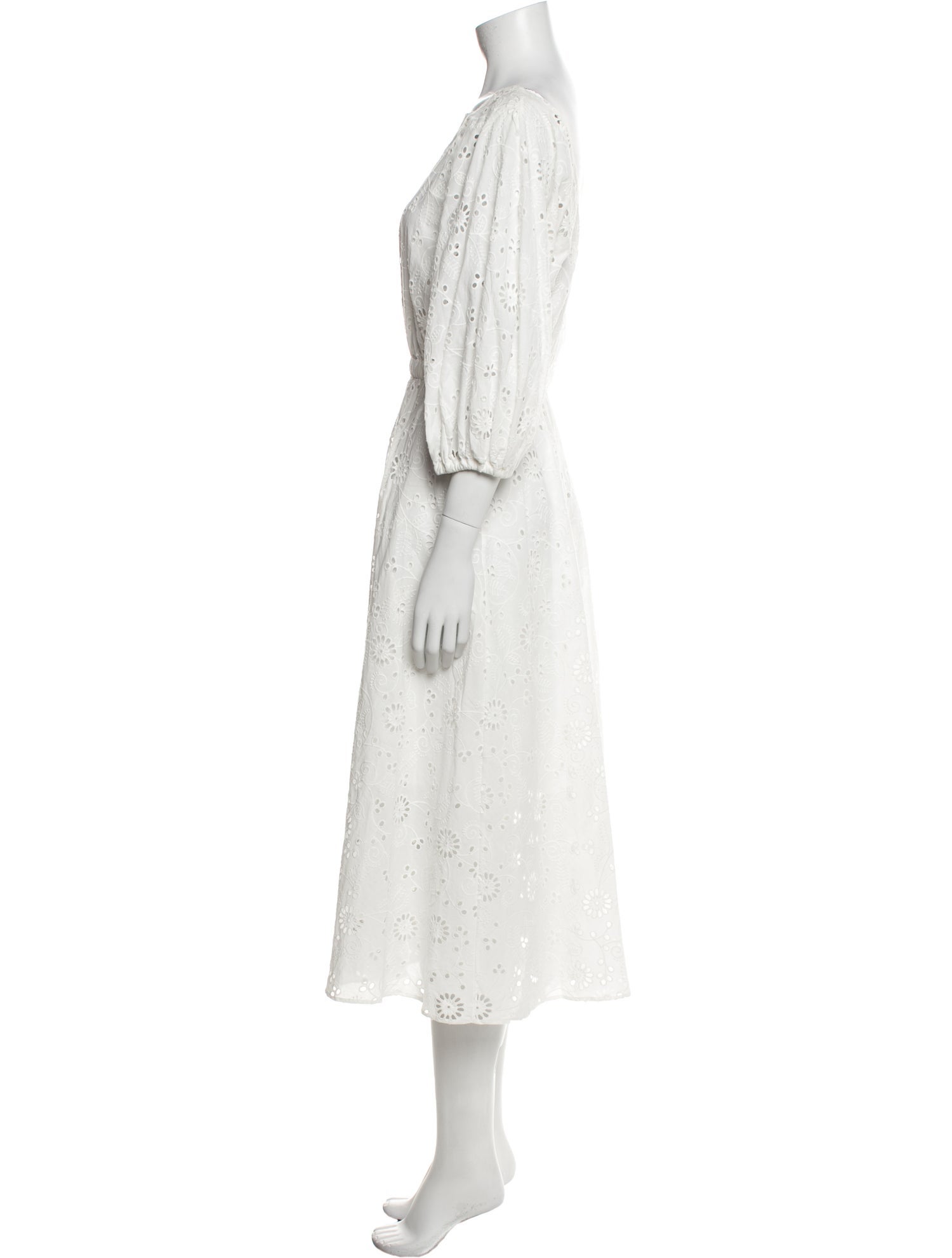 Carolina Herrera Bateau Neckline Long Dress