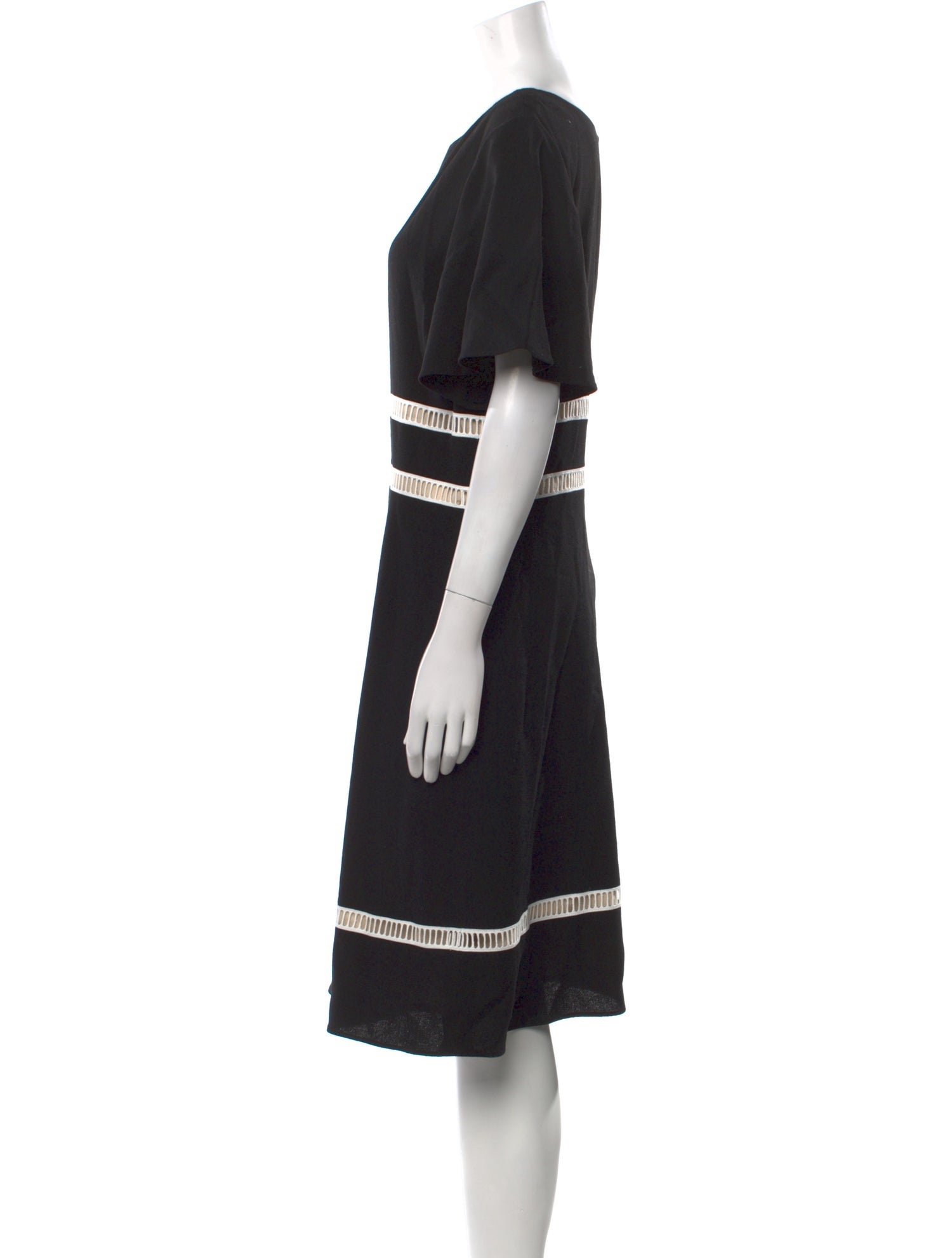Carolina Herrera Wool Knee-Length Dress