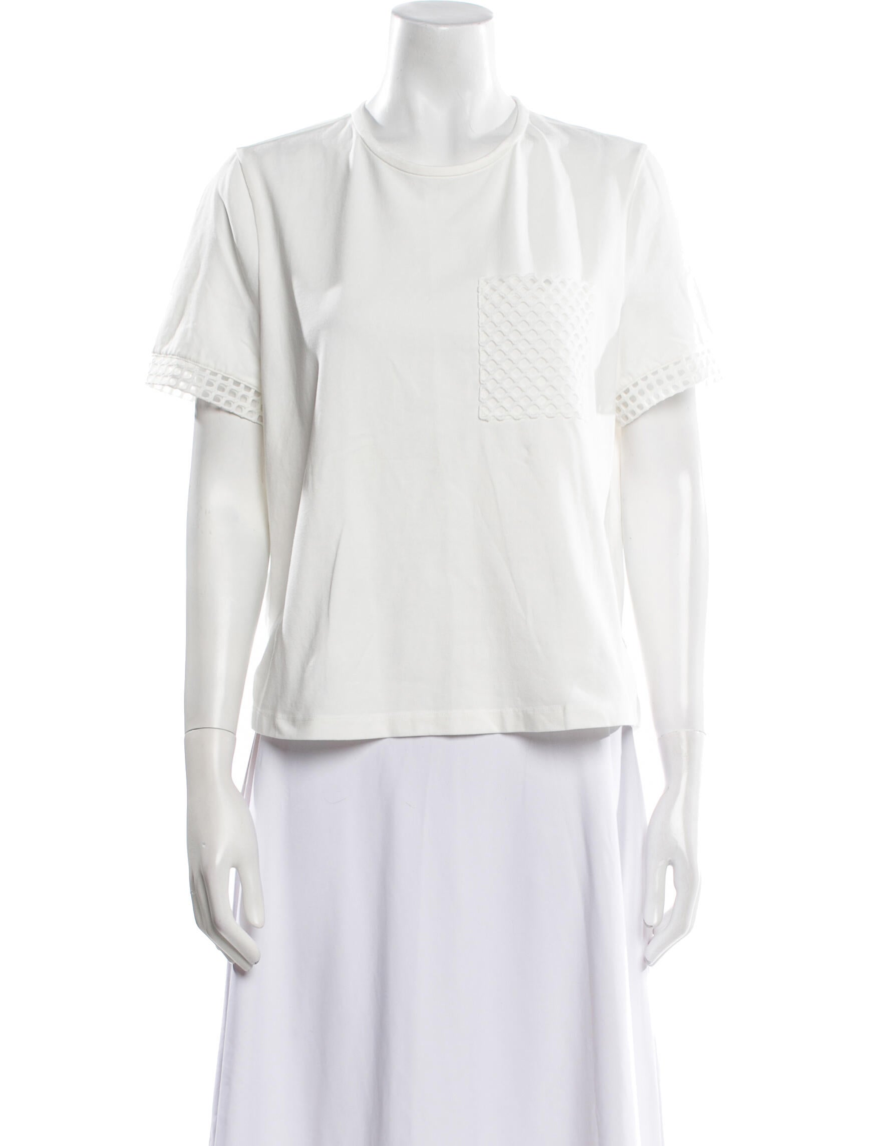 CH Carolina Herrera Crew Neck Short Sleeve T-Shirt