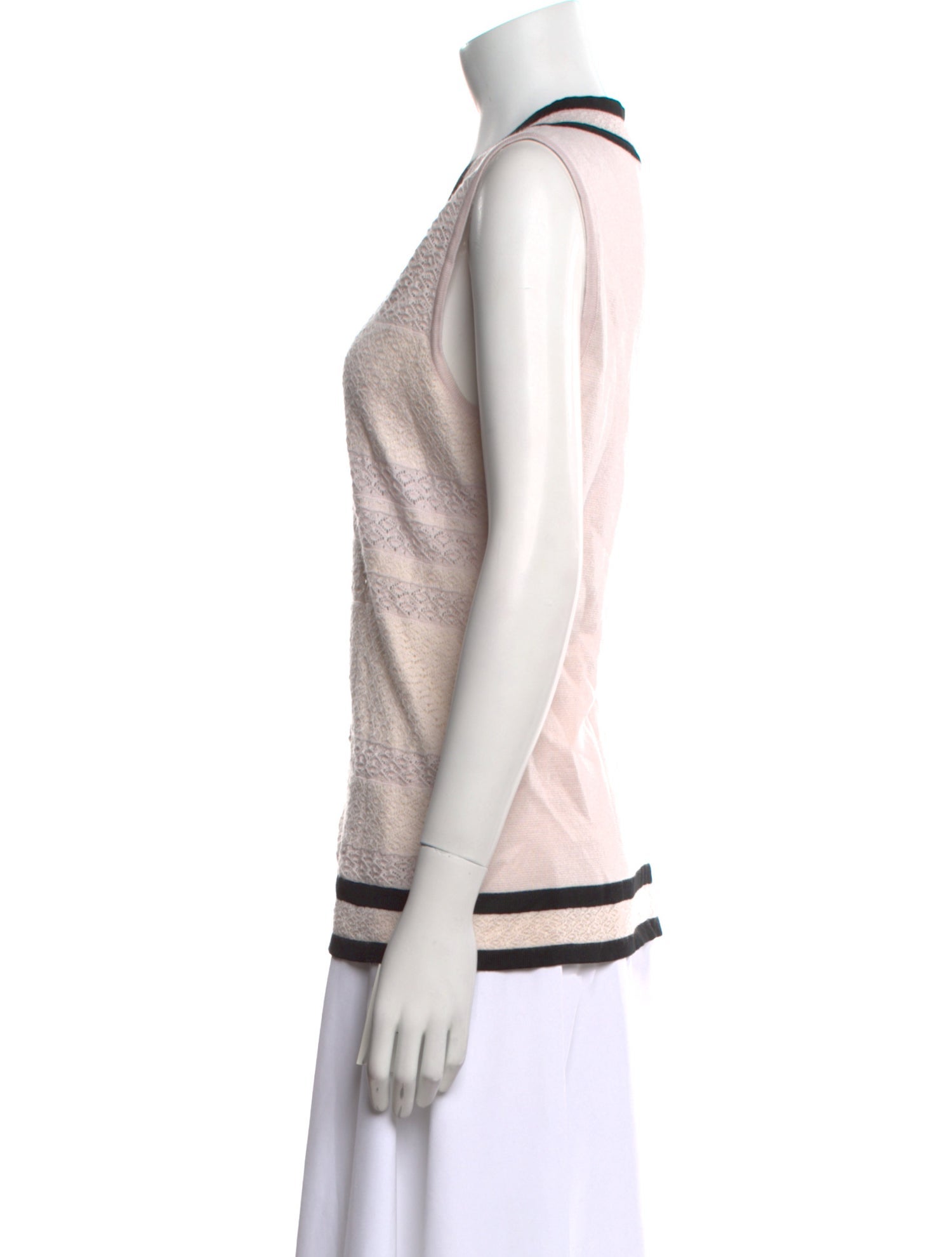 Carolina Herrera Virgin Wool Striped Sweater