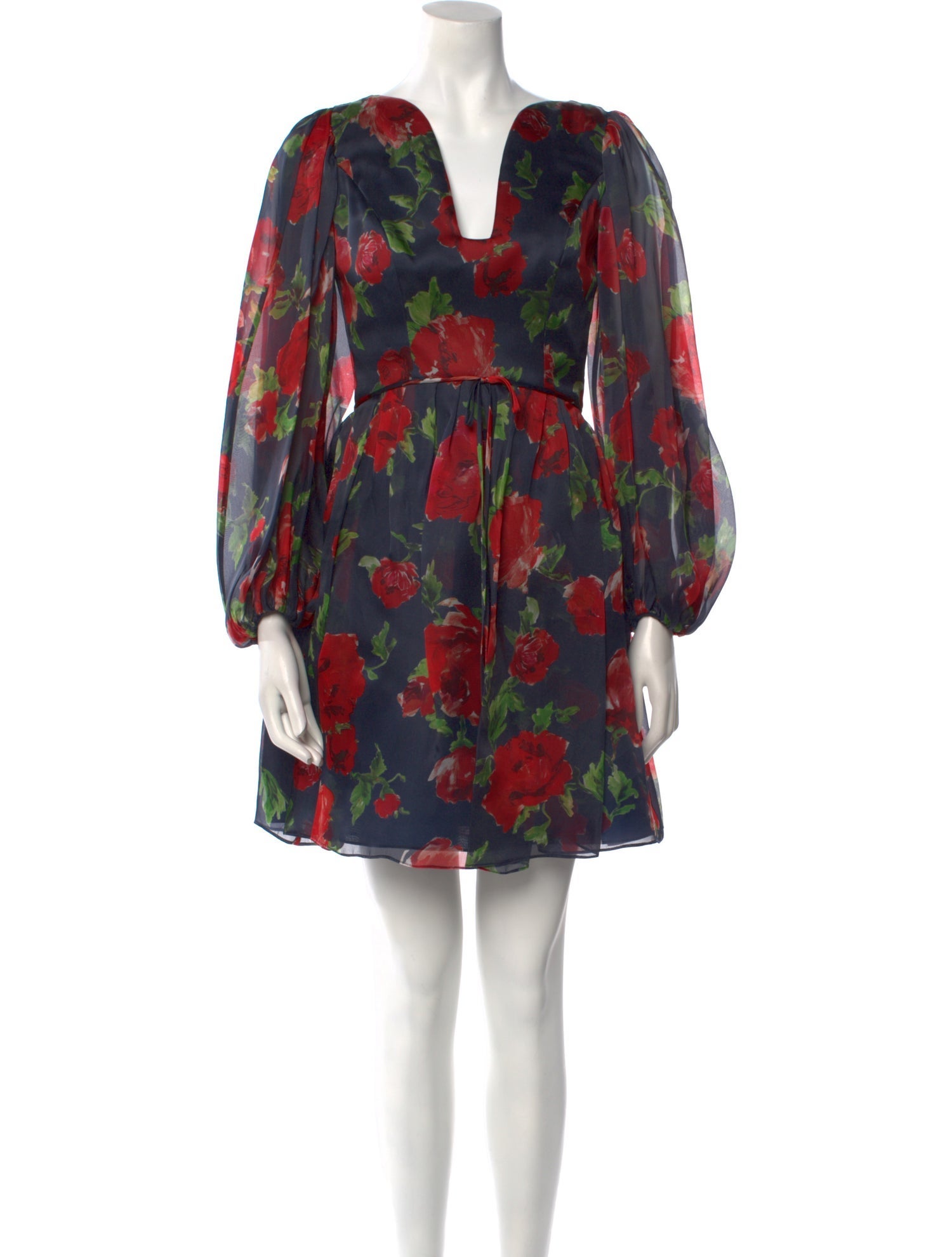 Carolina Herrera Silk Mini Dress w/ Tags