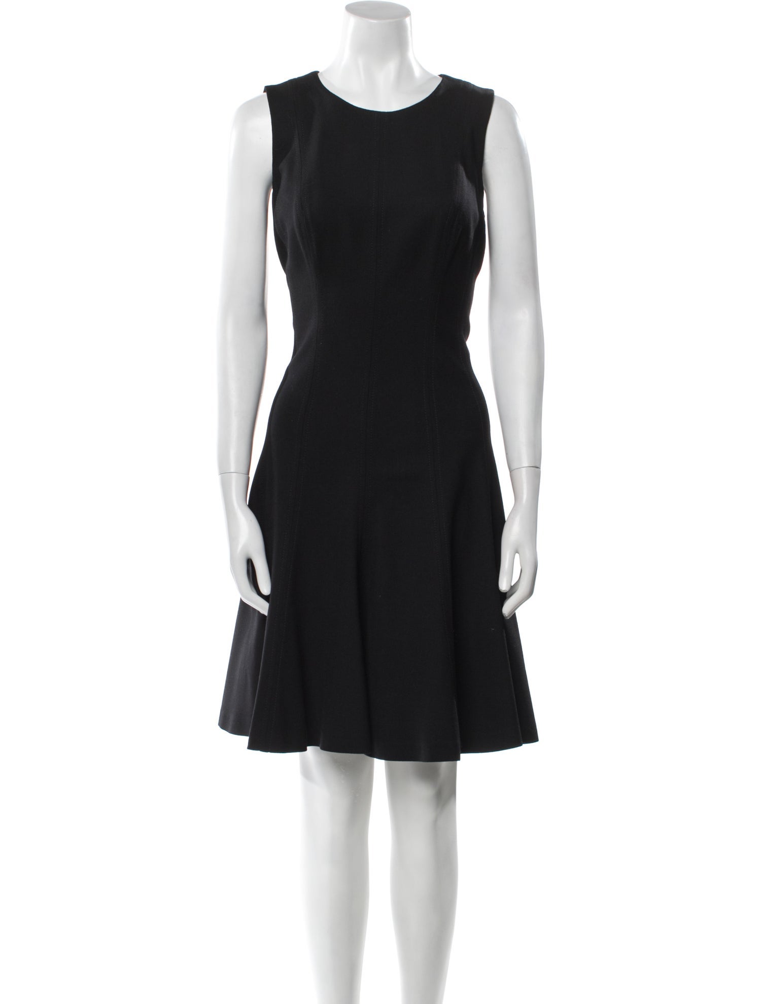 Carolina Herrera Virgin Wool Knee-Length Dress