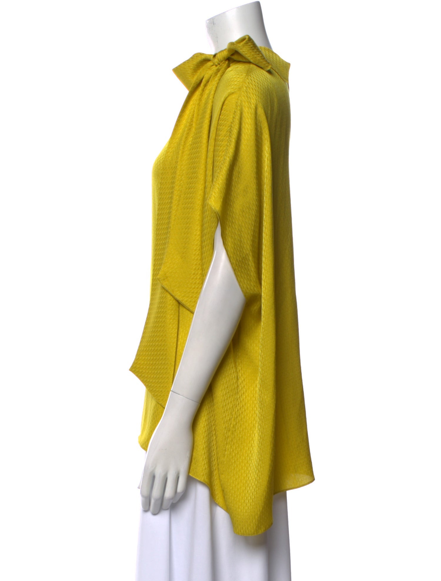 Carolina Herrera Silk Crew Neck Sweatshirt