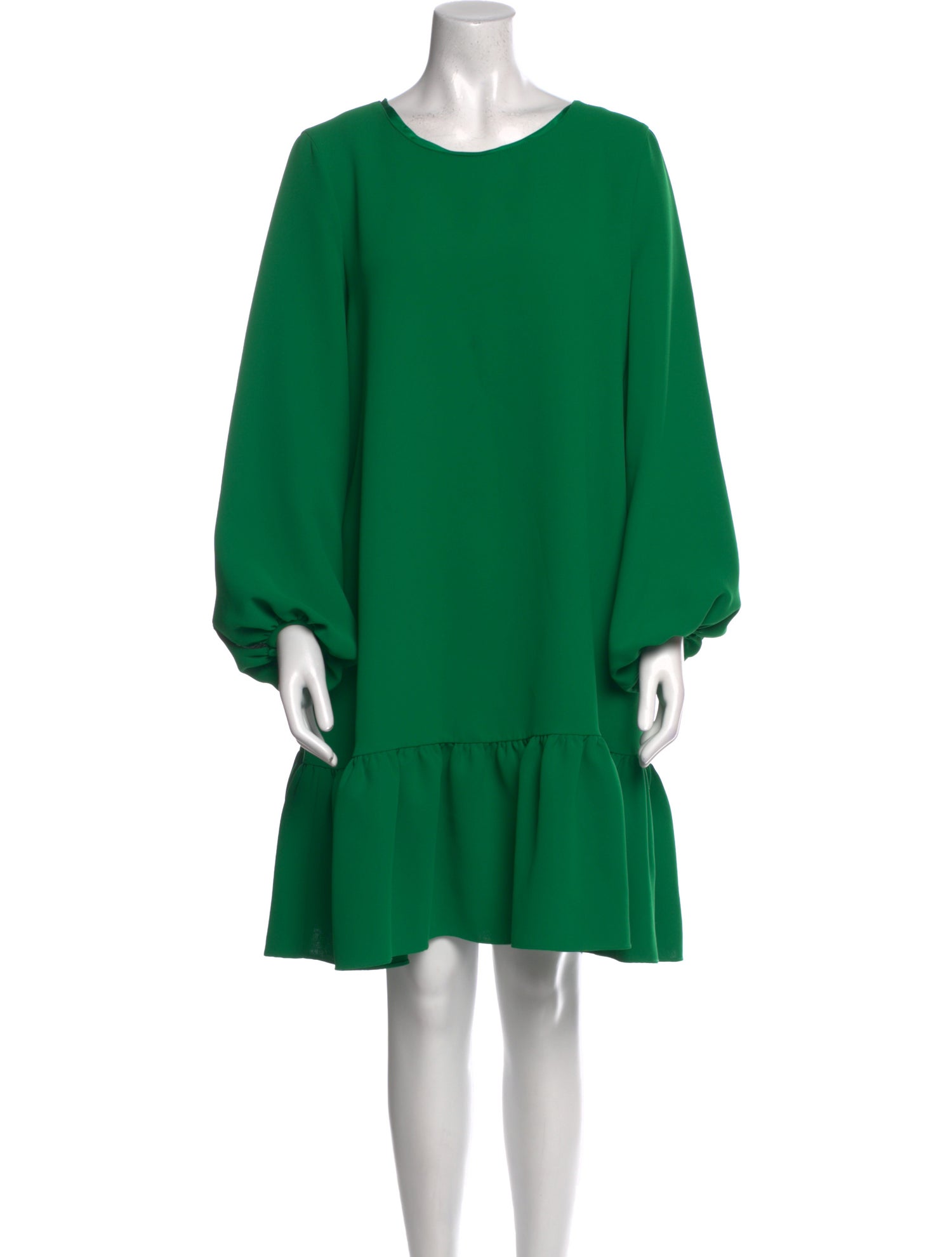 Carolina Herrera Scoop Neck Knee-Length Dress