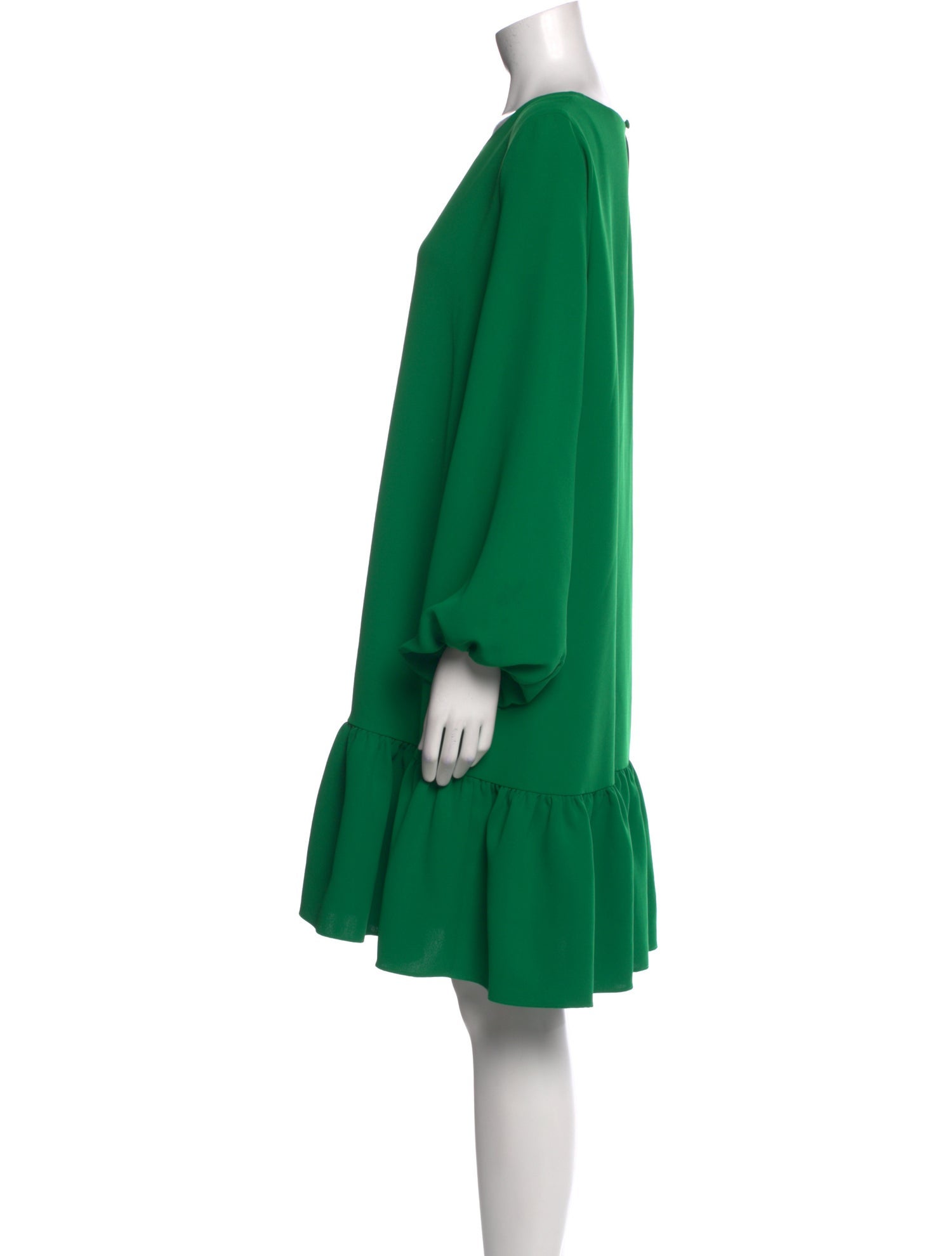 Carolina Herrera Scoop Neck Knee-Length Dress