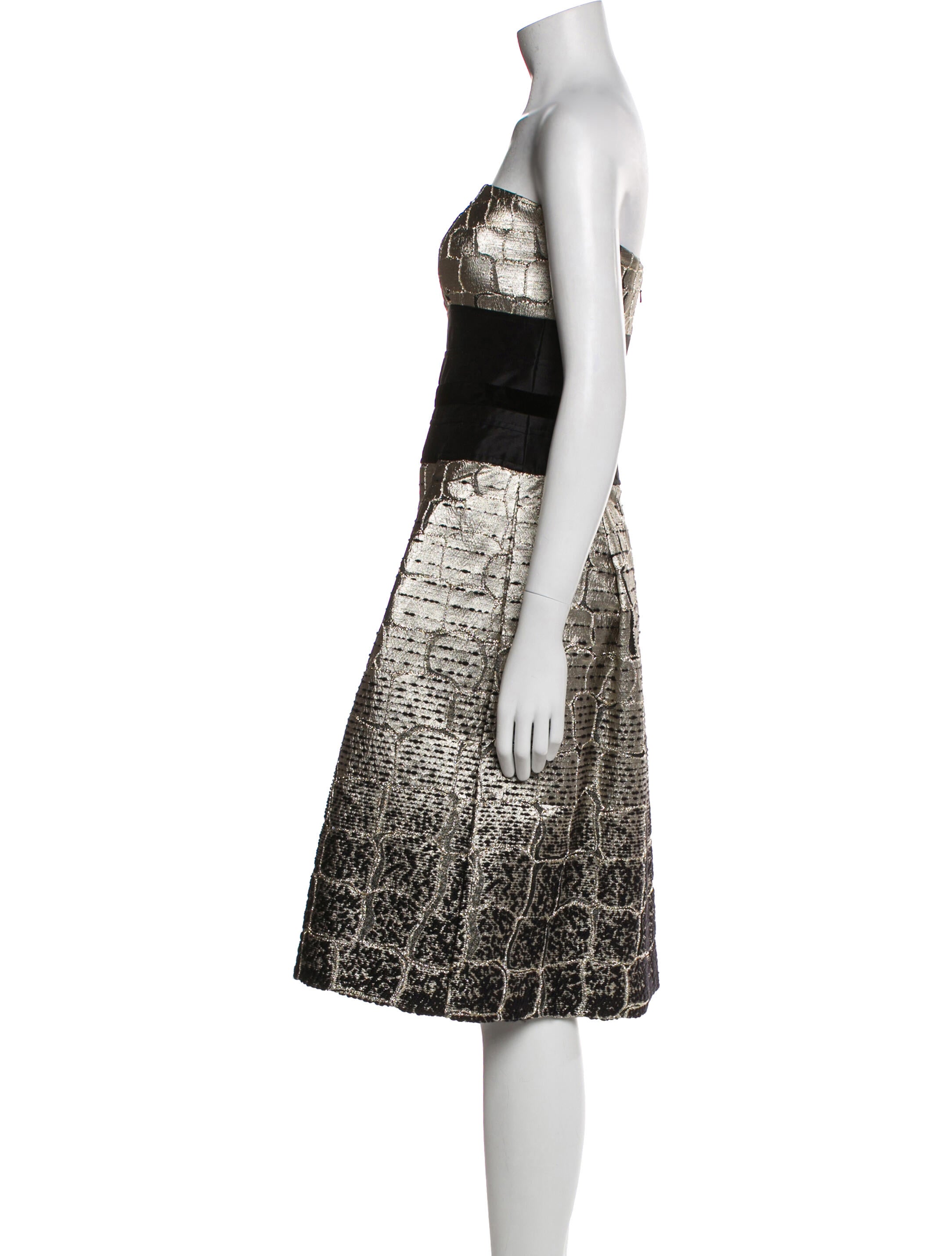 Carolina Herrera Printed Mini Dress