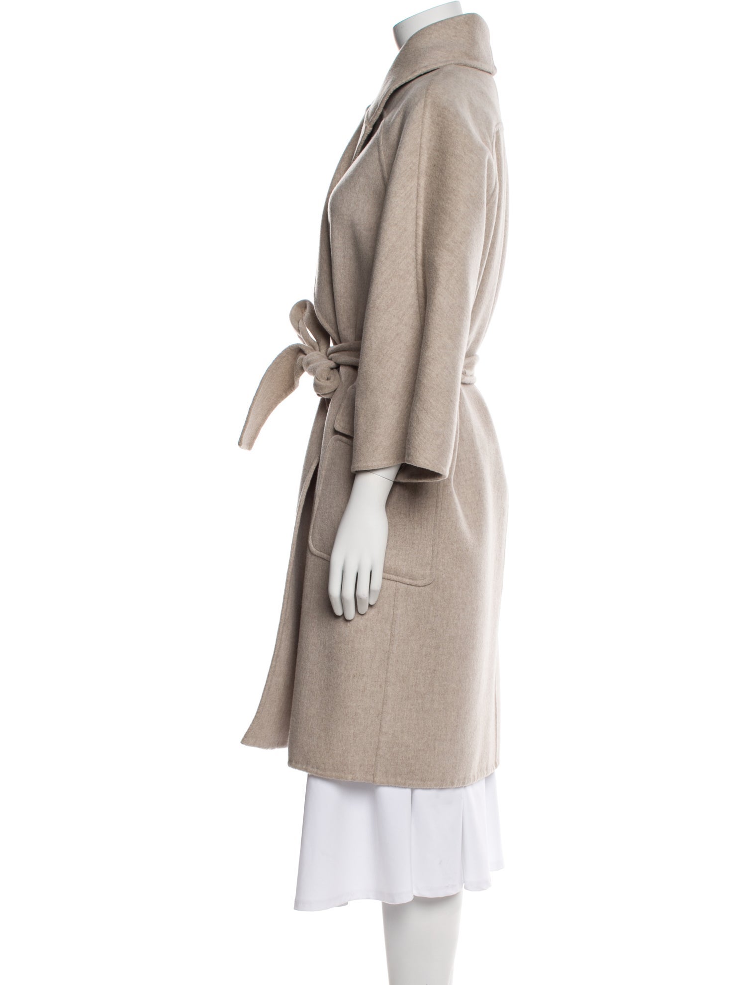 Carolina Herrera Wool Trench Coat