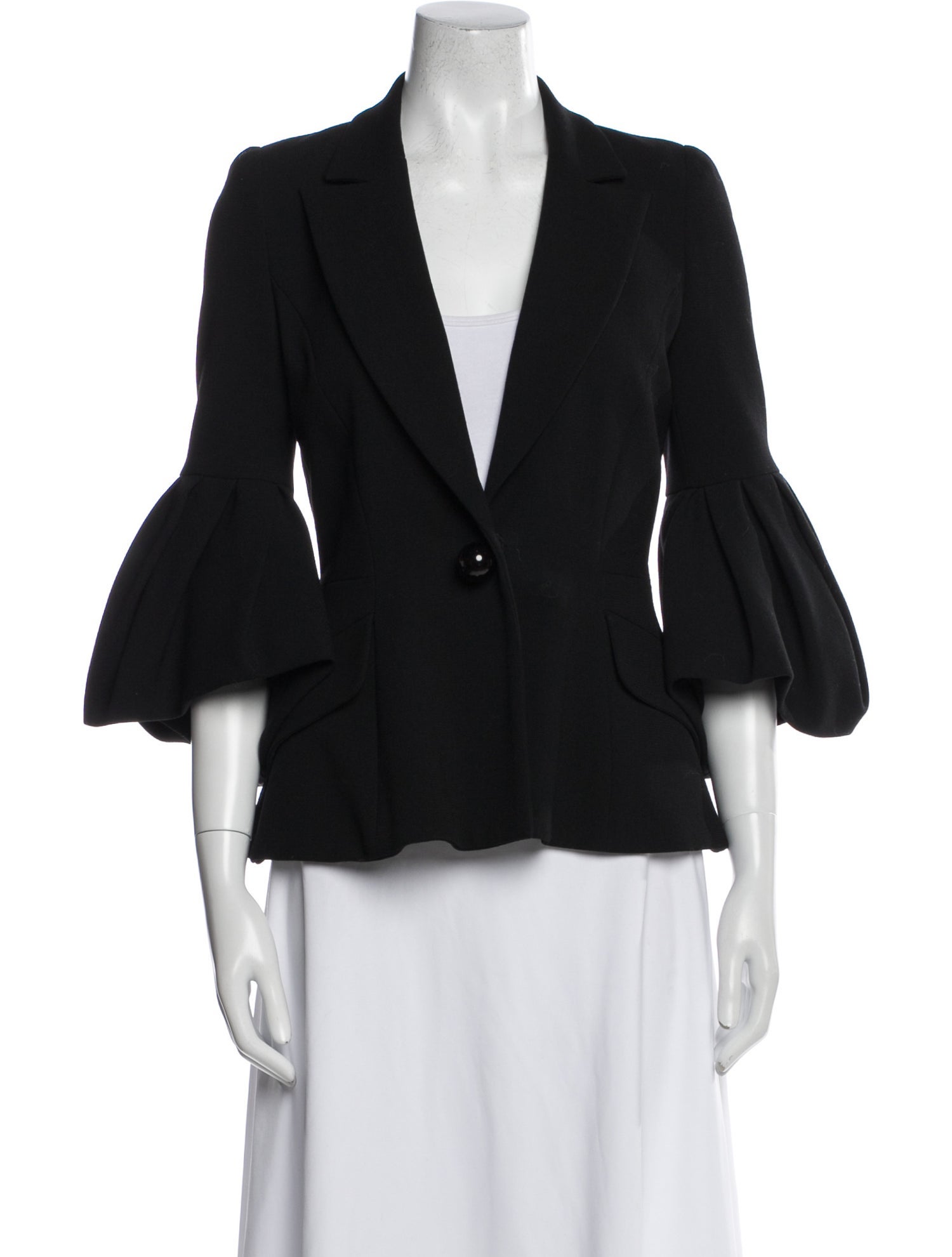 Carolina Herrera Virgin Wool Blazer