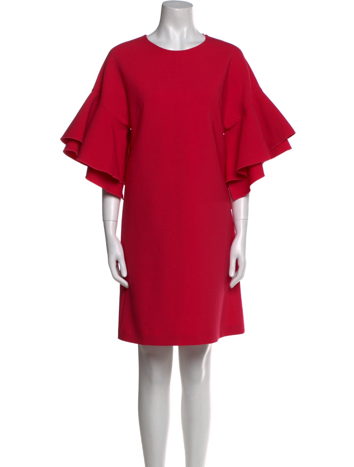 Carolina Herrera Virgin Wool Mini Dress