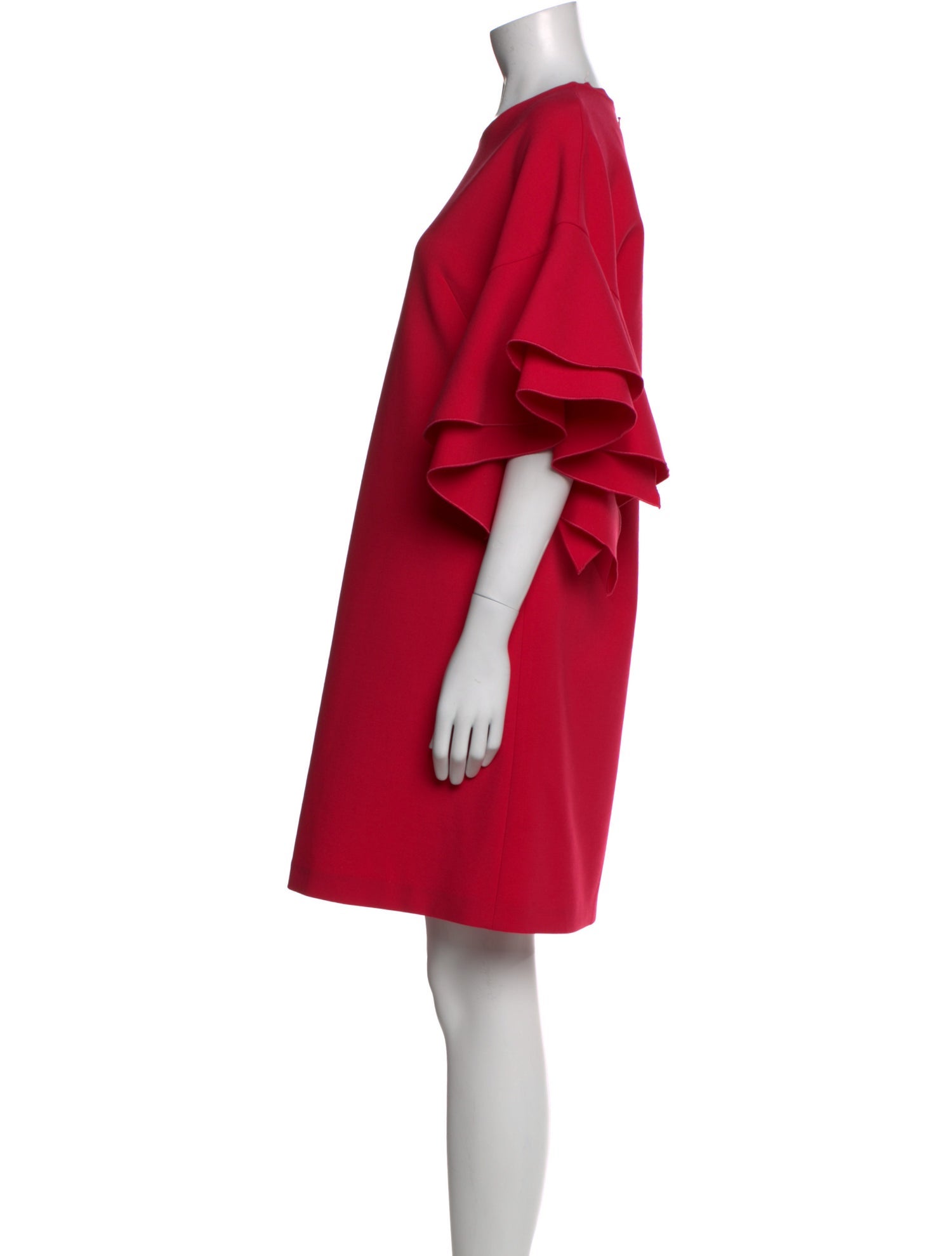 Carolina Herrera Virgin Wool Mini Dress