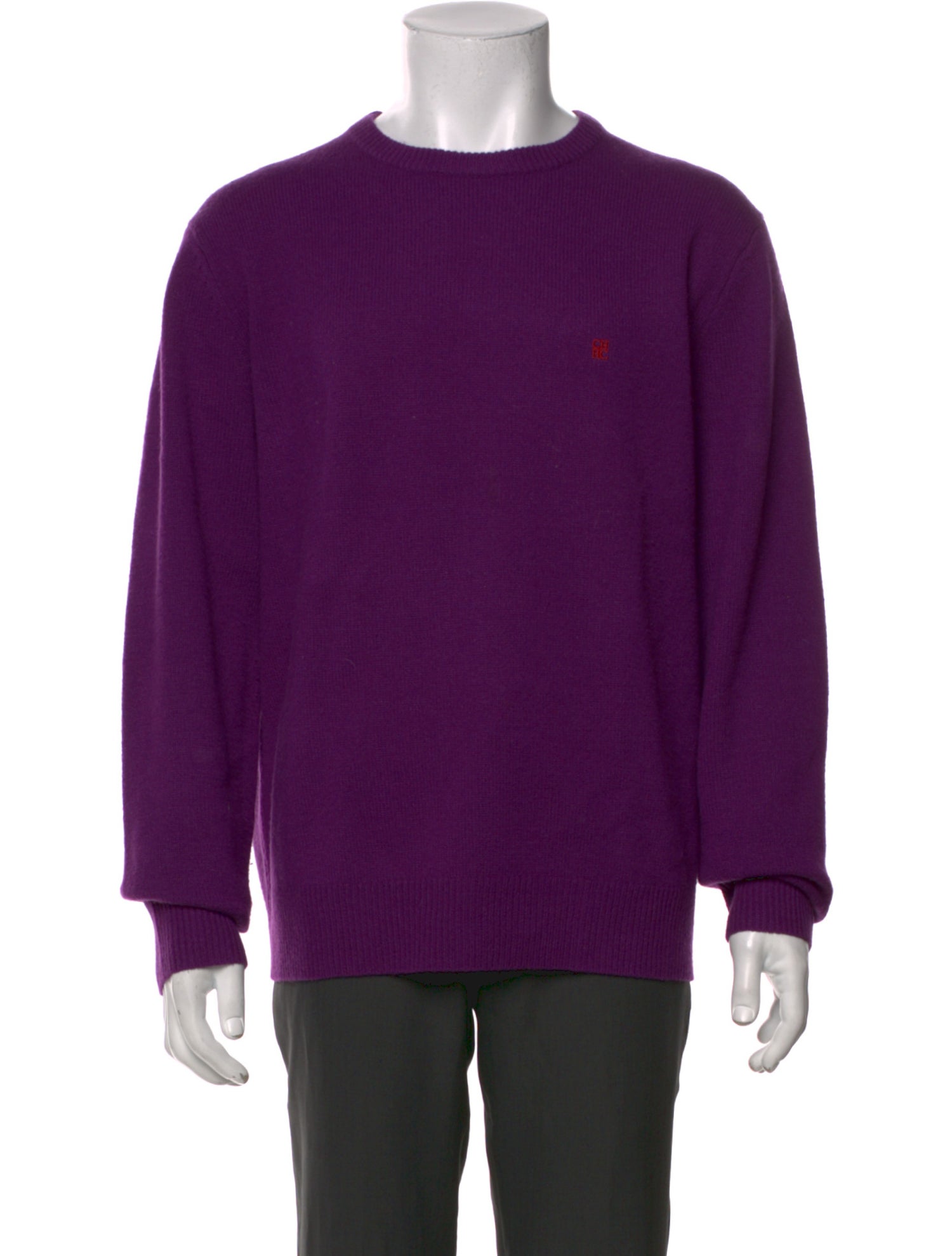 Carolina Herrera Lambswool Crew Neck Pullover
