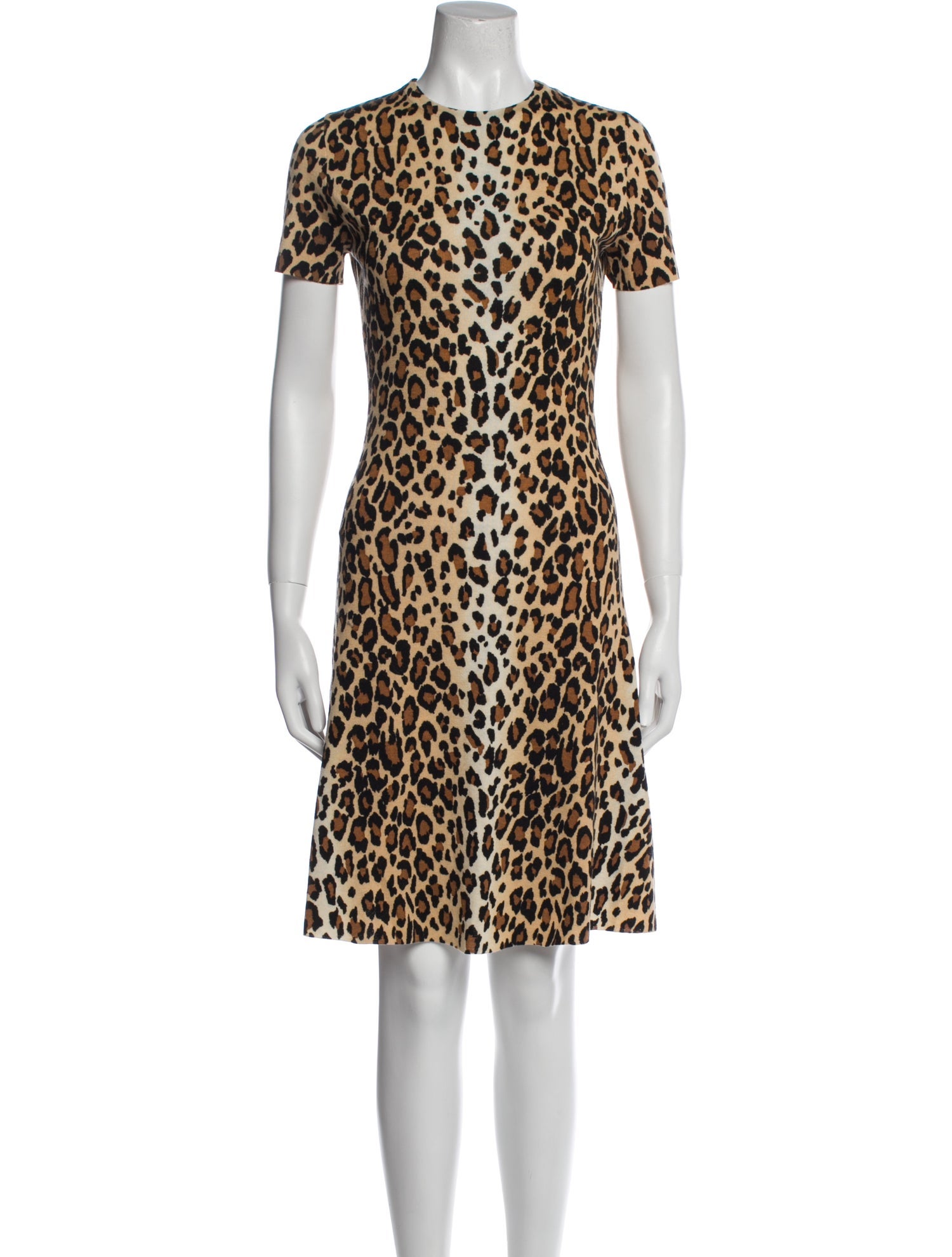 Carolina Herrera Virgin Wool Knee-Length Dress w/ Tags