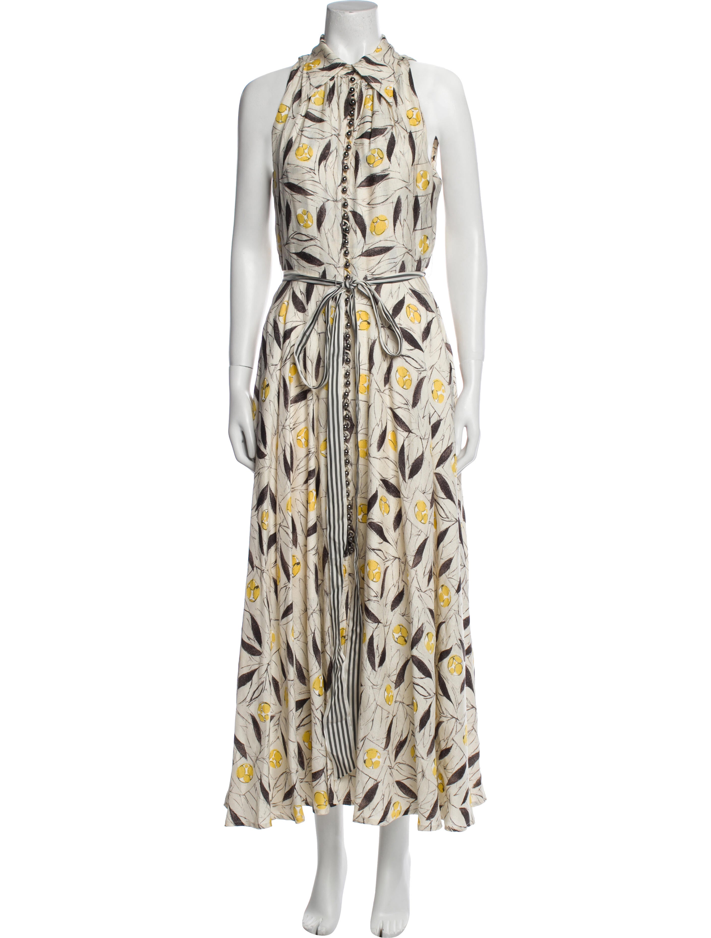 Carolina Herrera Silk Long Dress