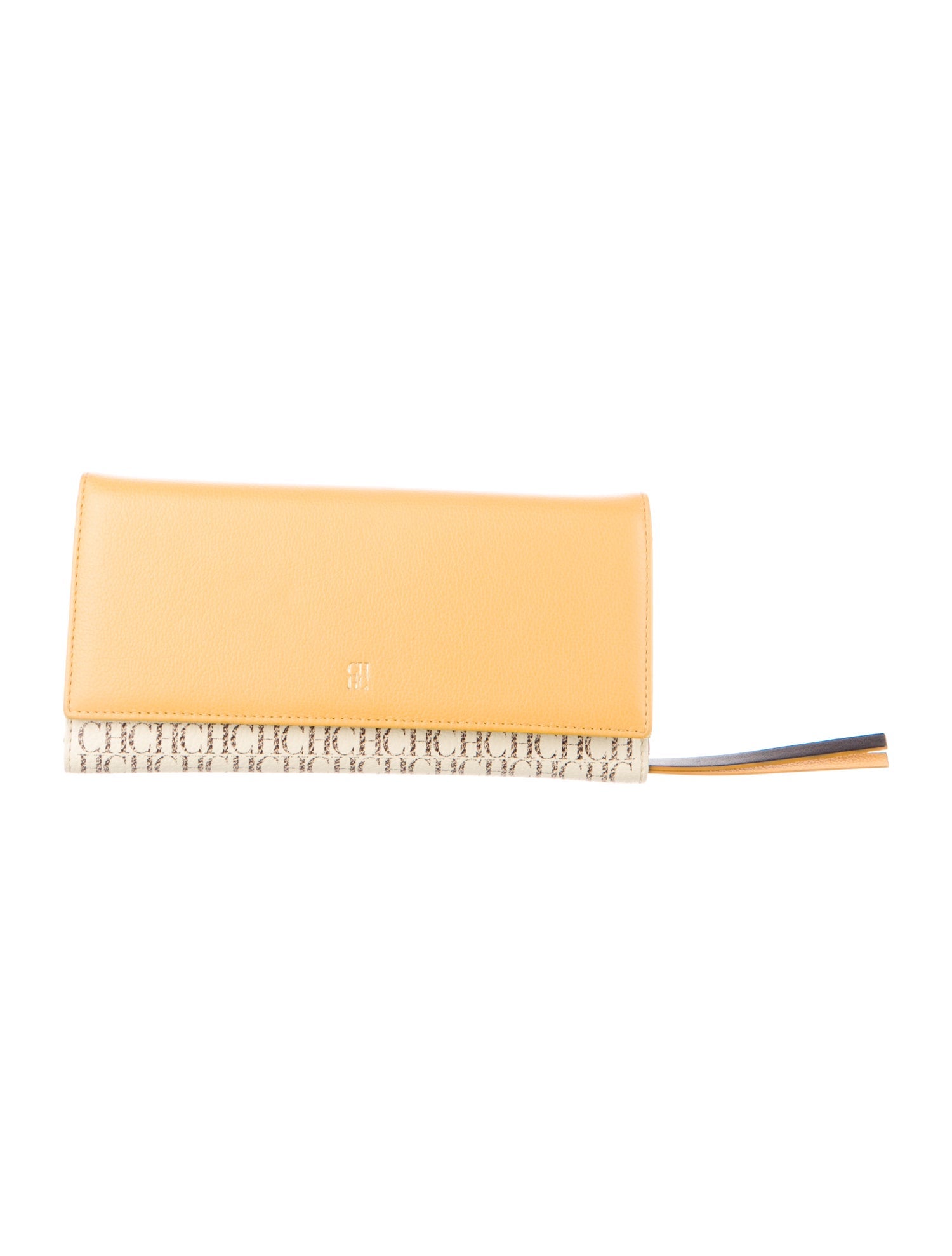 Carolina Herrera Saffiano Leather Wallet