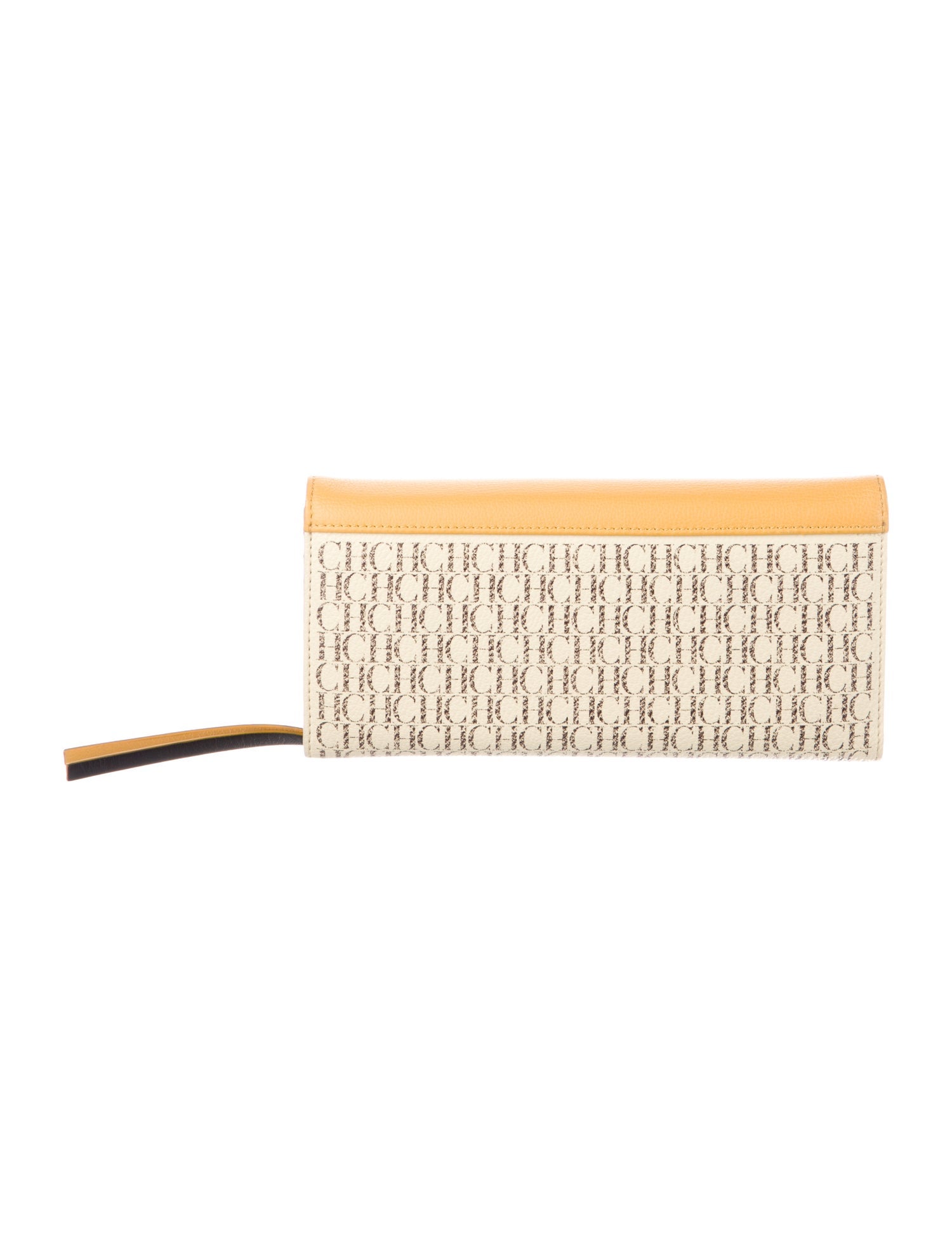 Carolina Herrera Saffiano Leather Wallet