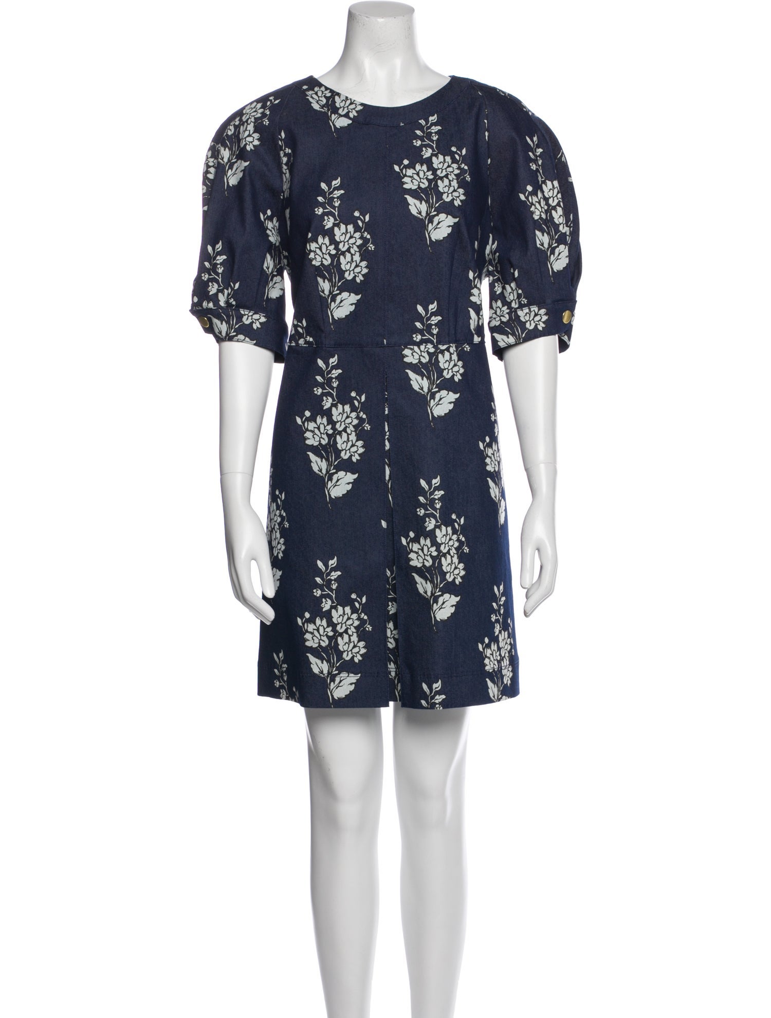 Carolina Herrera Floral Print Mini Dress w/ Tags