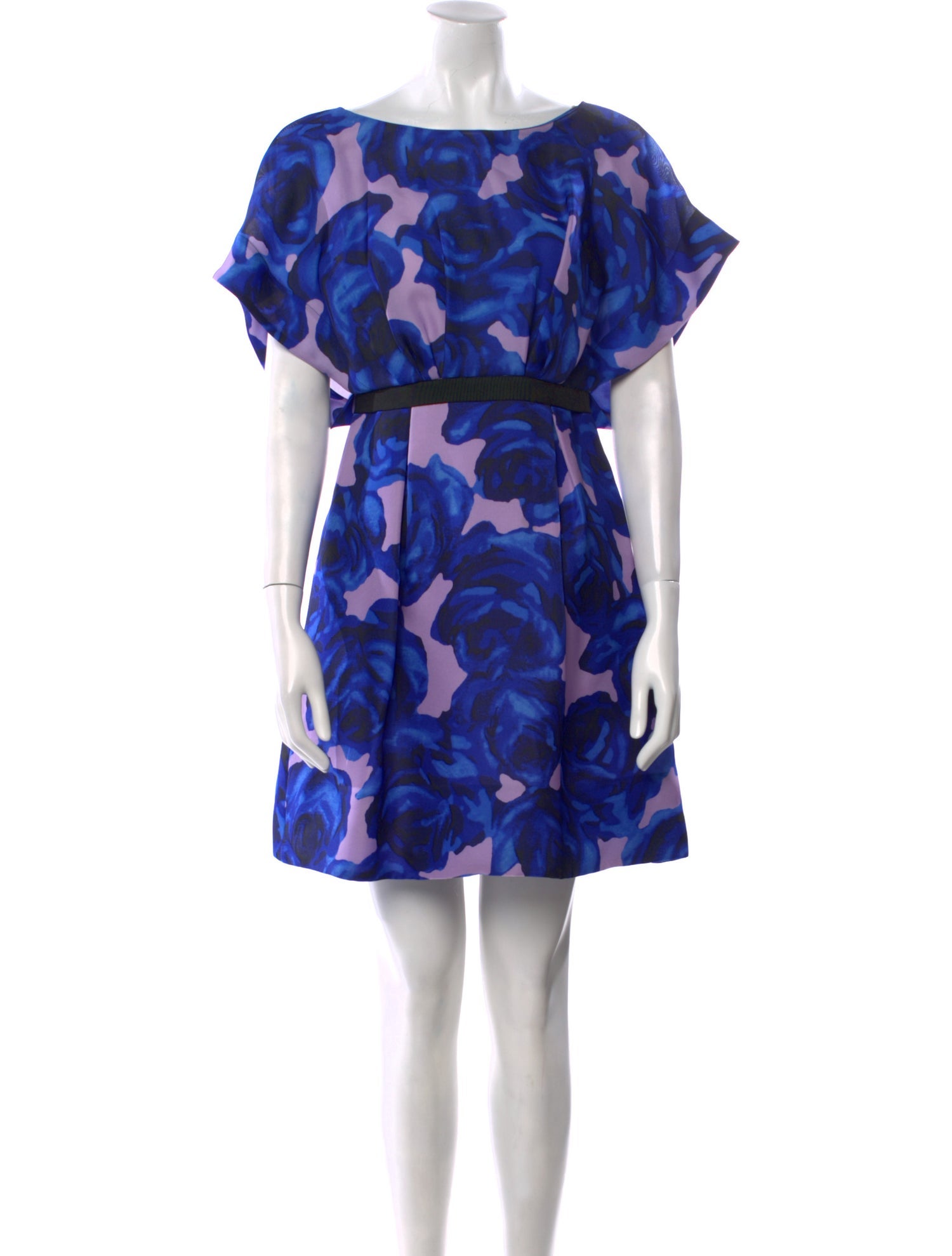 Carolina Herrera Silk Mini Dress
