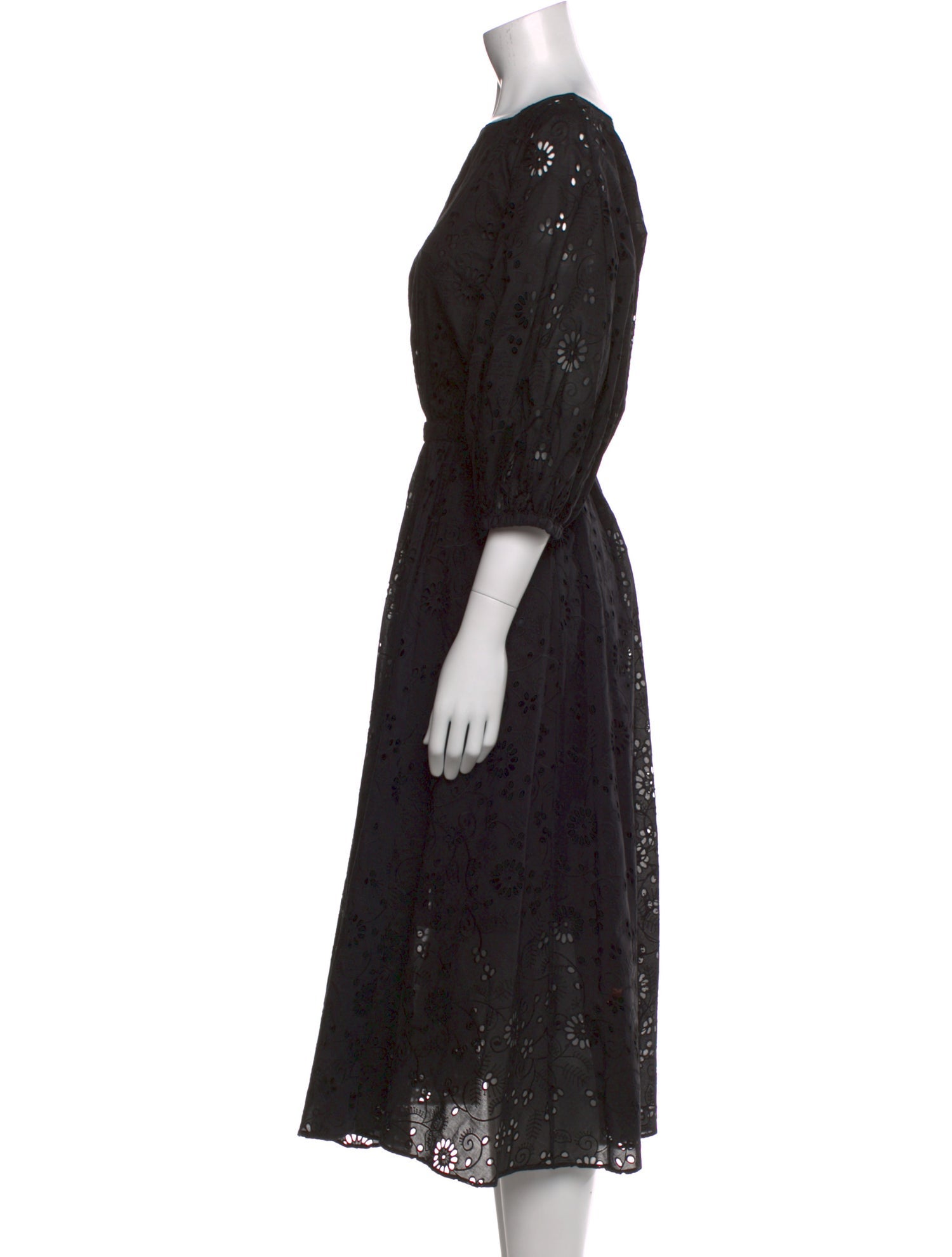 Carolina Herrera Patterned Midi Length Dress w/ Tags