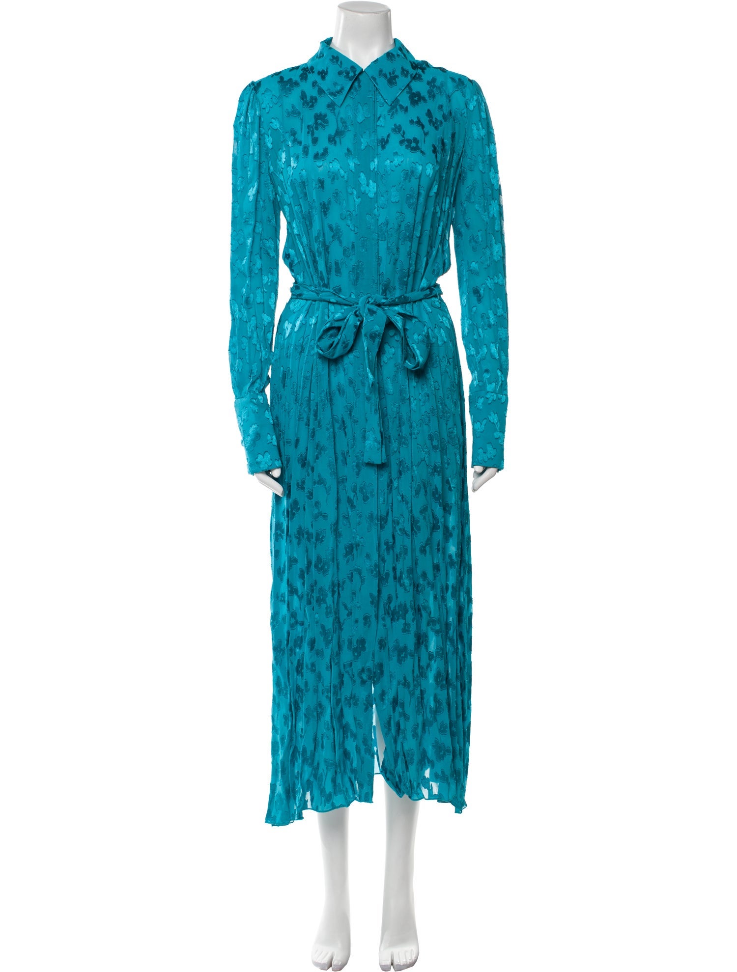 Carolina Herrera Printed Long Dress w/ Tags