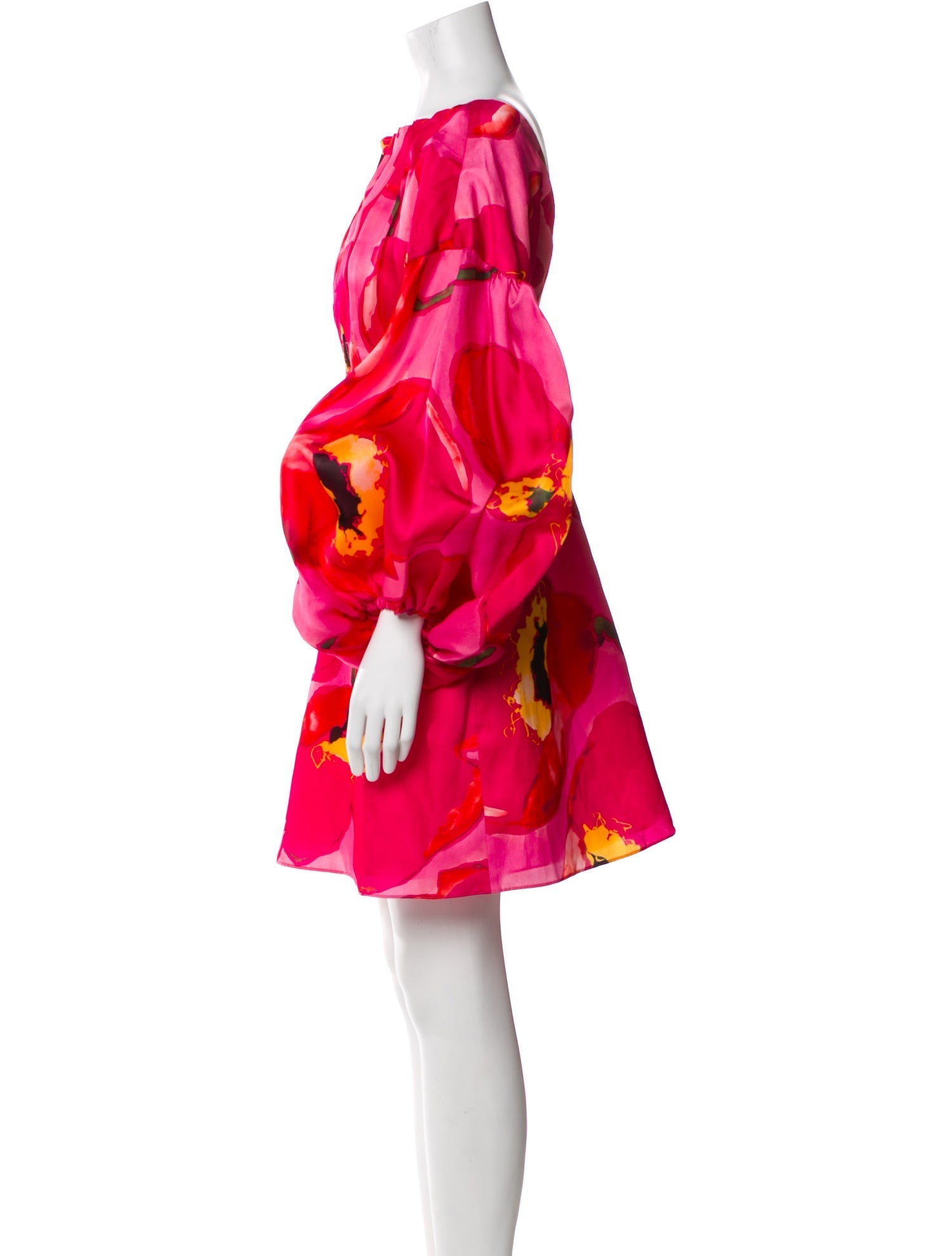 Carolina Herrera Silk Mini Dress