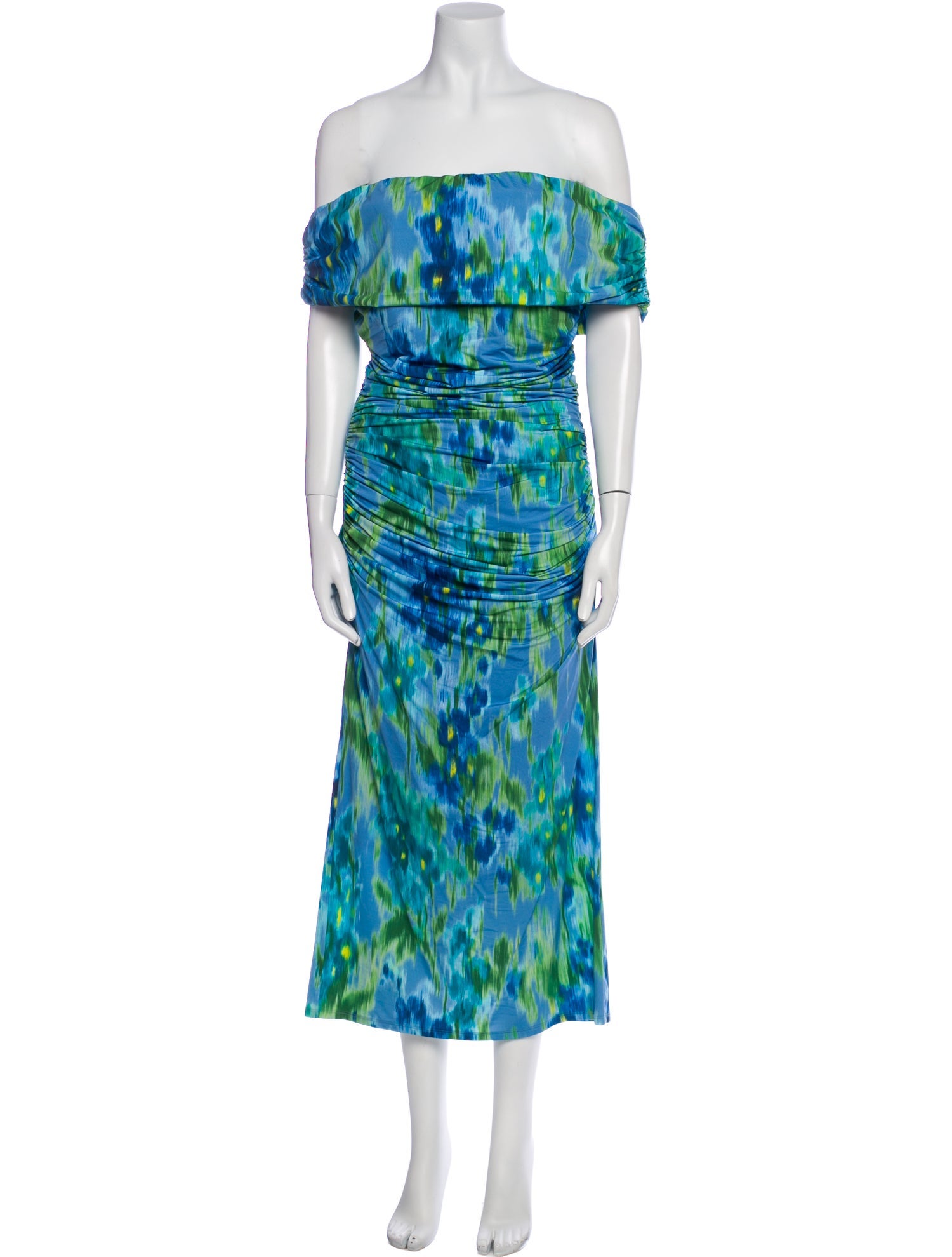Carolina Herrera Printed Midi Length Dress