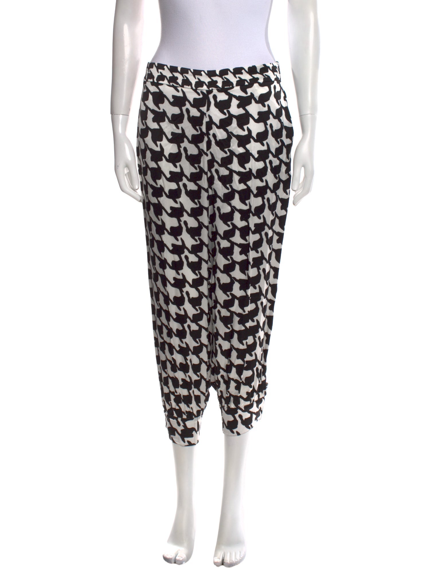 Carolina Herrera Printed Skinny Leg Pants