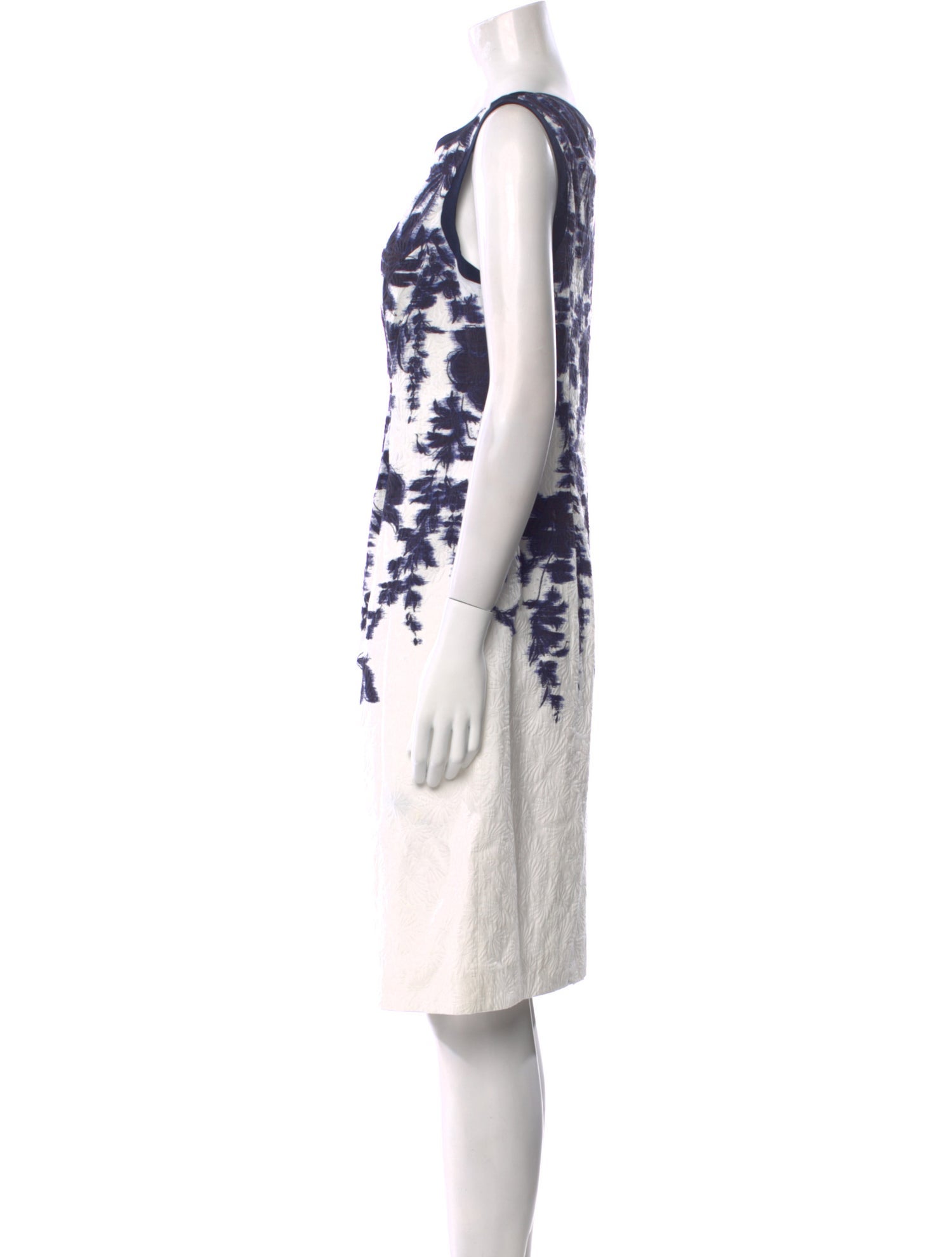 Carolina Herrera Printed Knee-Length Dress