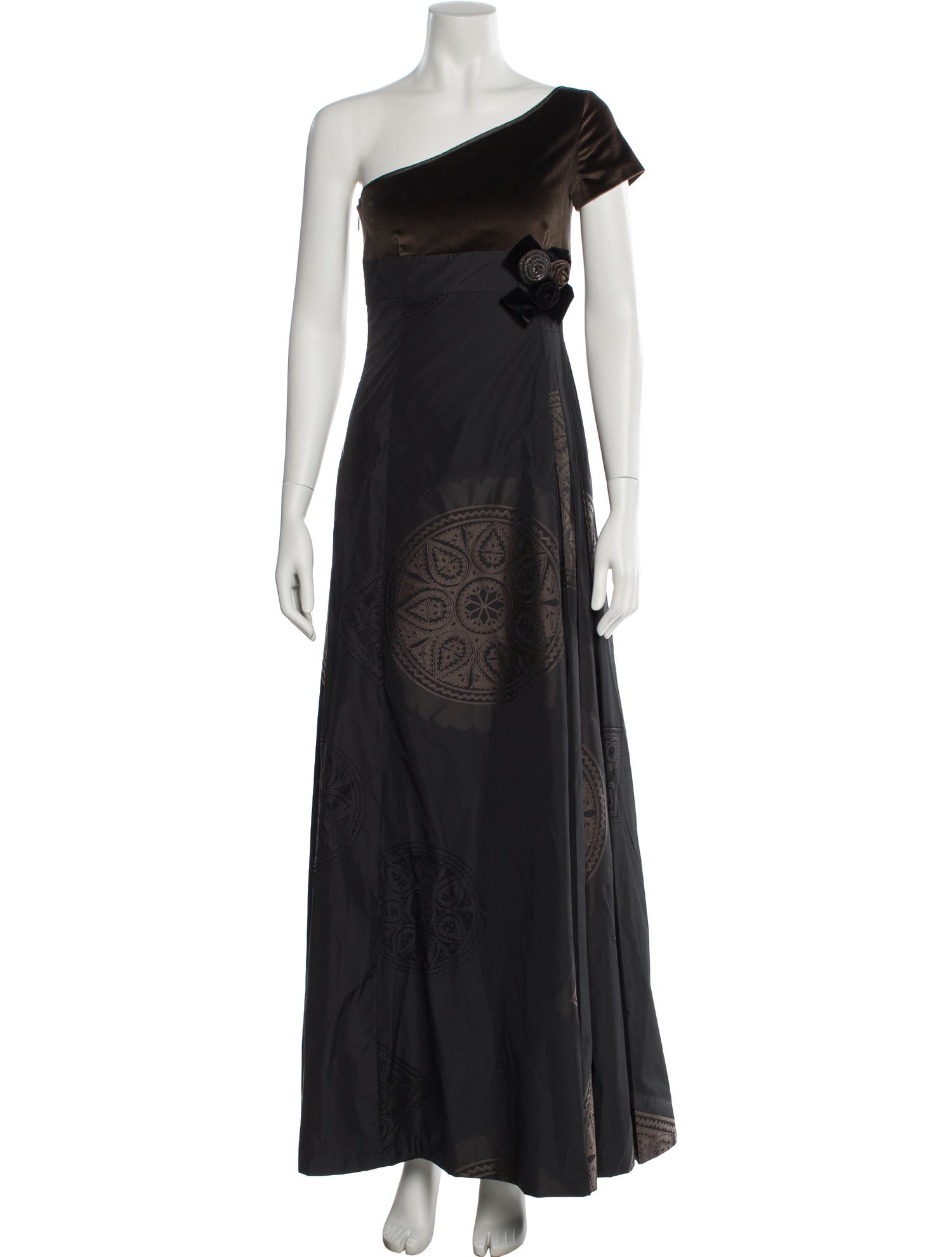 Carolina Herrera Printed Long Dress