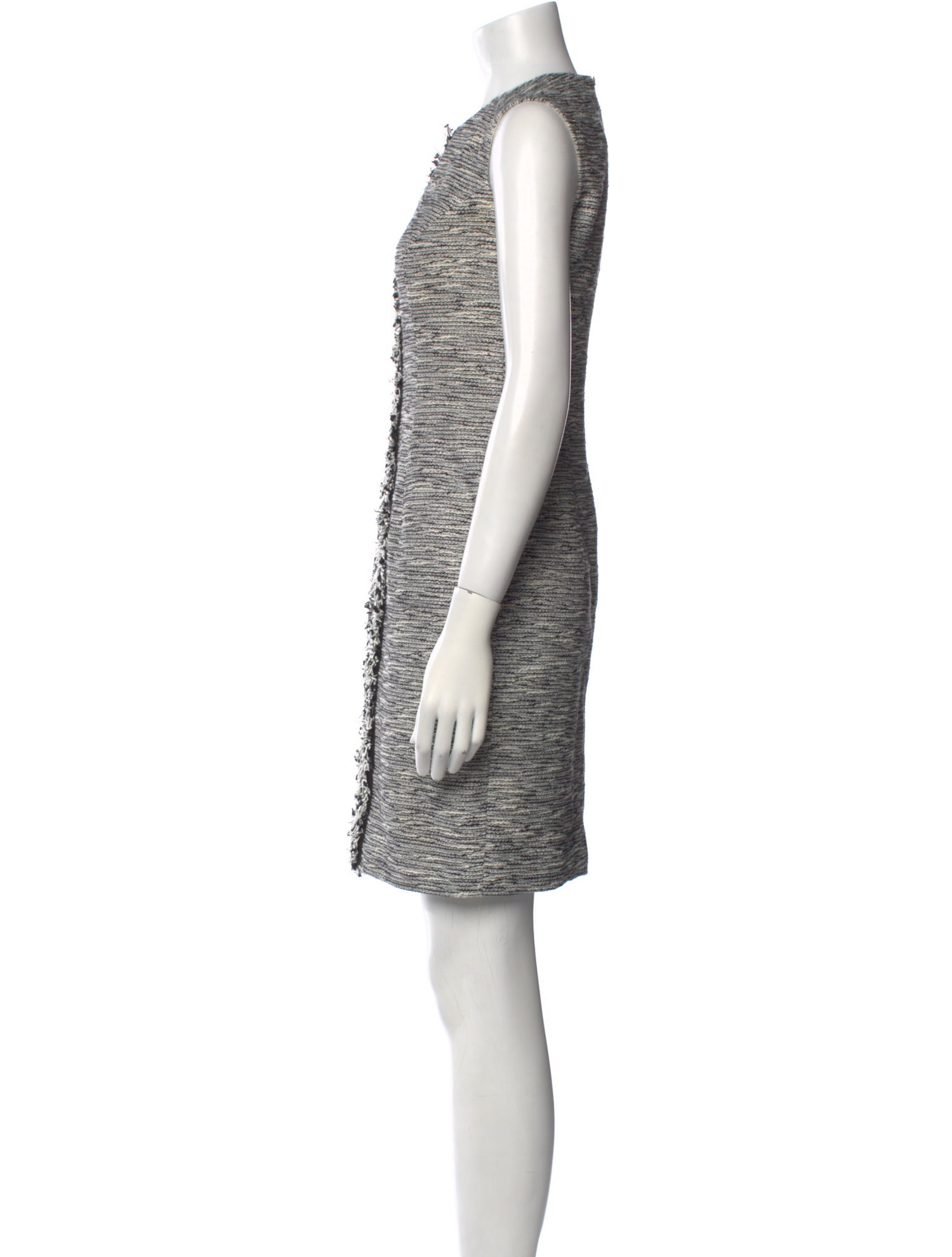 Carolina Herrera Striped Mini Dress